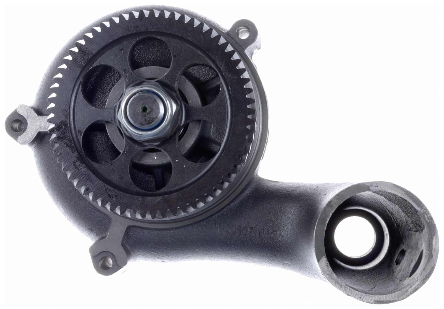 Gates Engine Water Pump | Accessory Belt Drive, Cast Iron Housing, with Pulley - 2