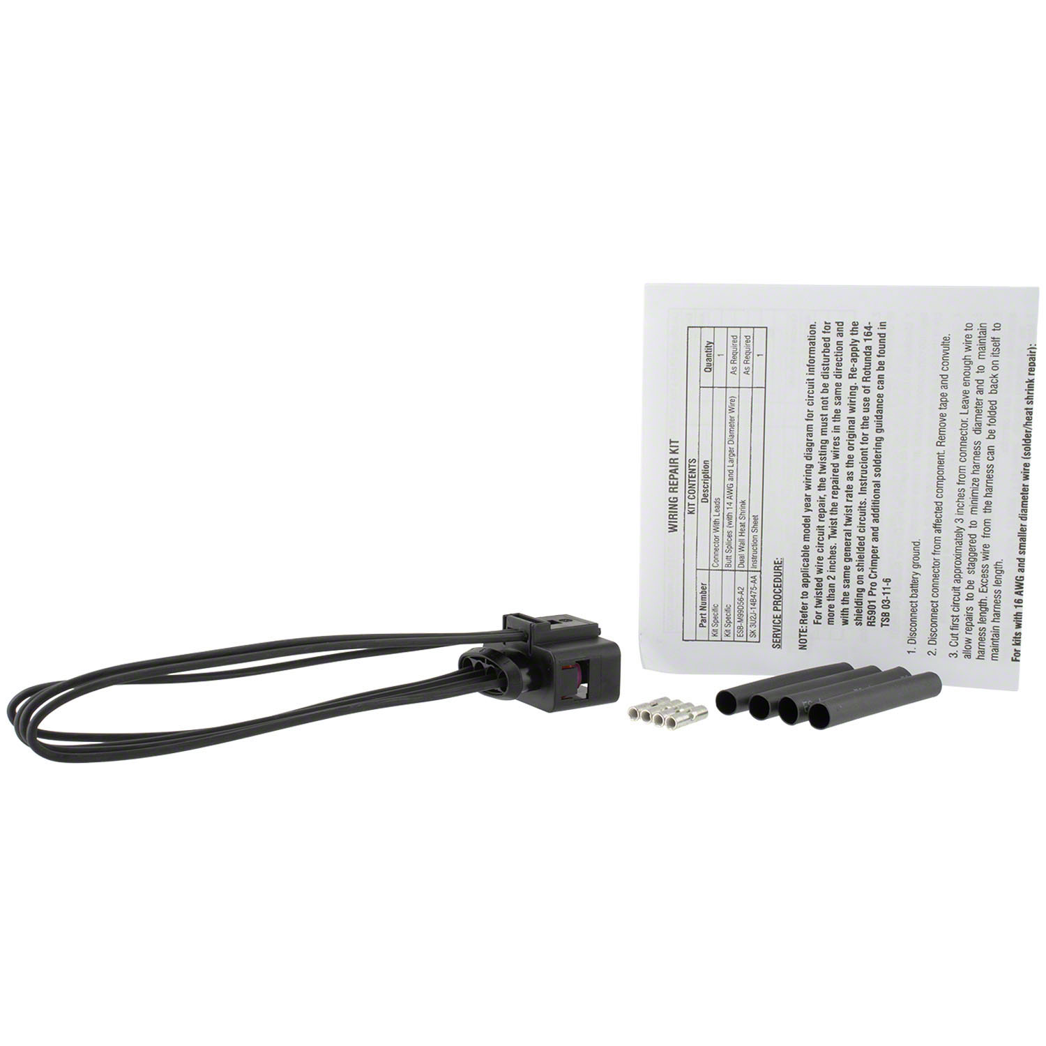 Motorcraft Wiper Motor Connector WPT-1135 — image 3