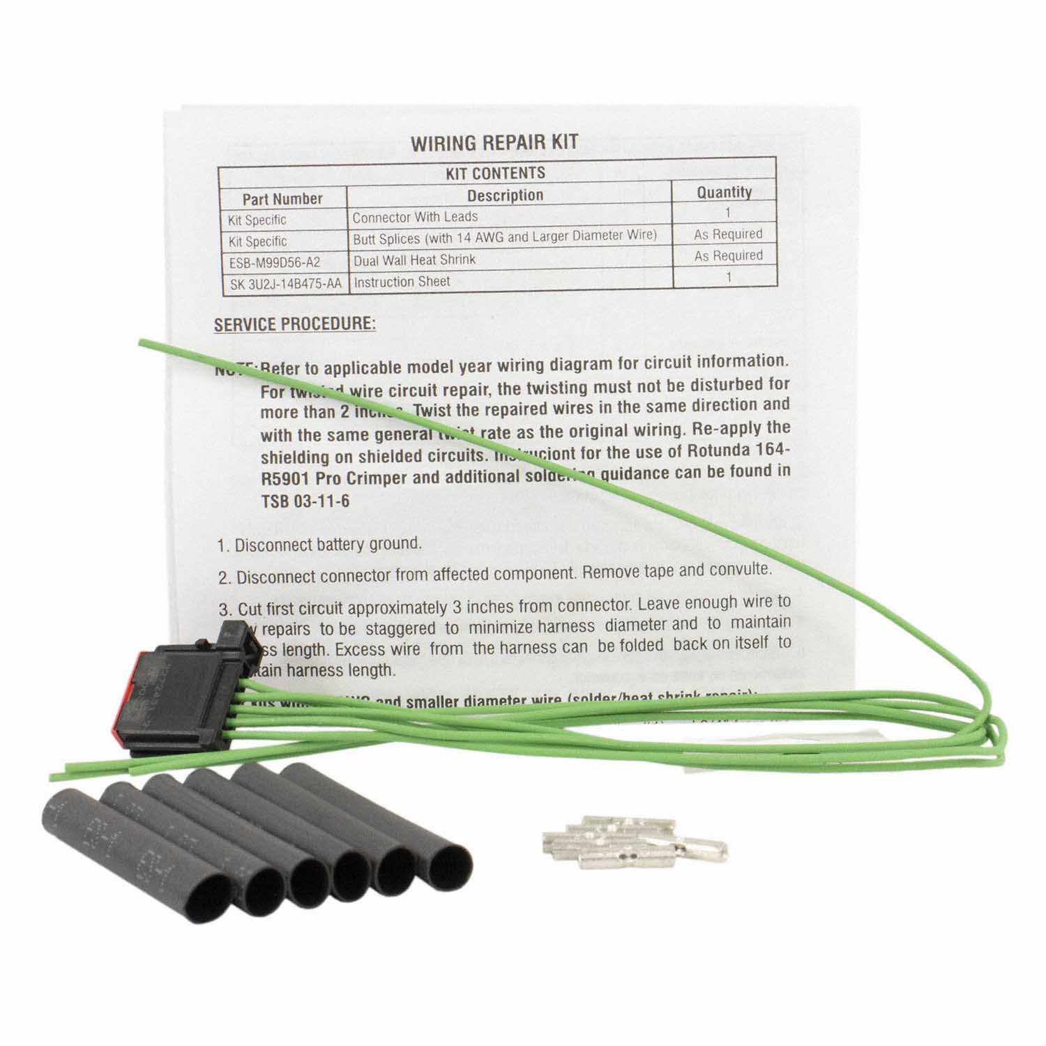 Motorcraft Instrument Panel Connector WPT-1553 — image 2