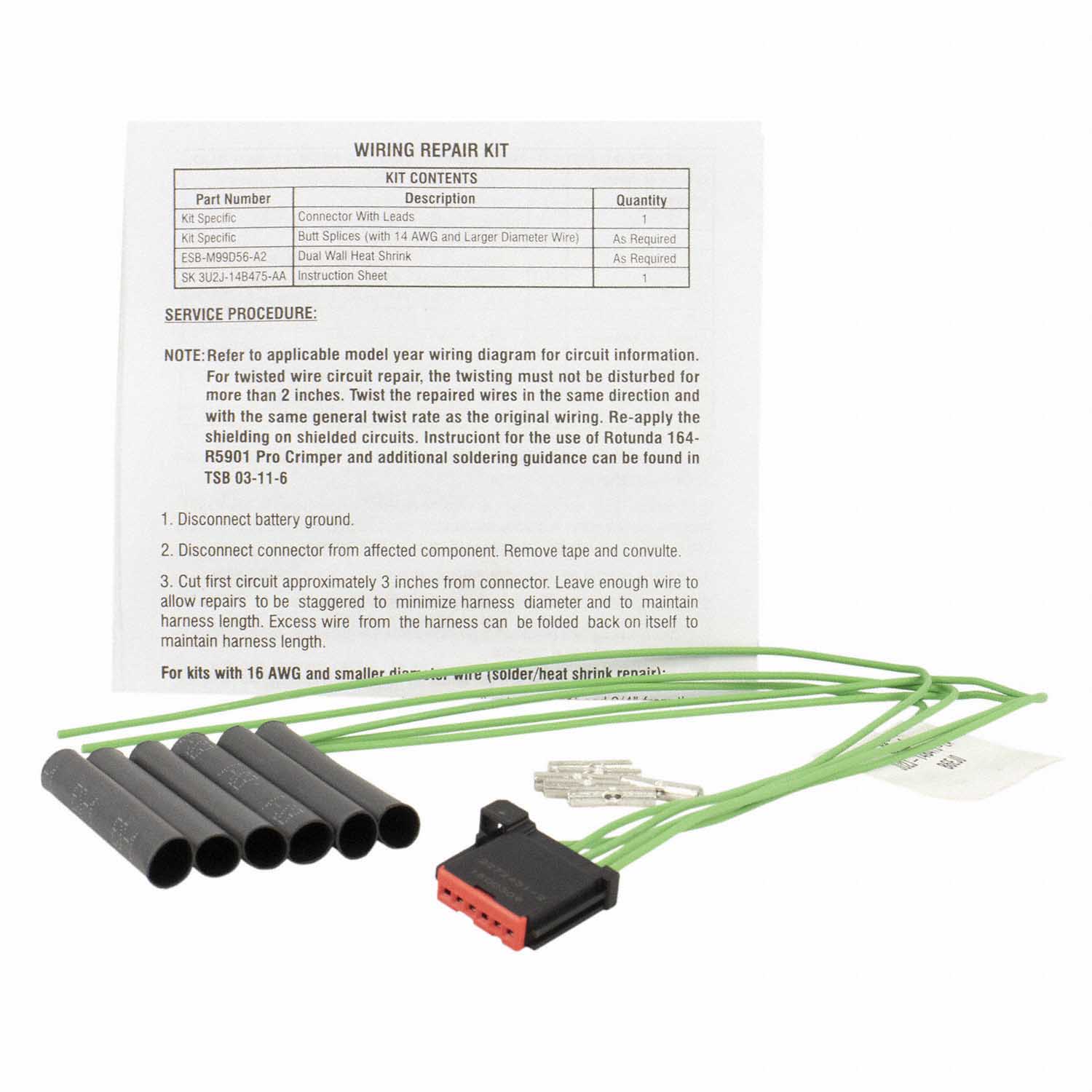 Motorcraft Instrument Panel Connector WPT-1553 — image 3