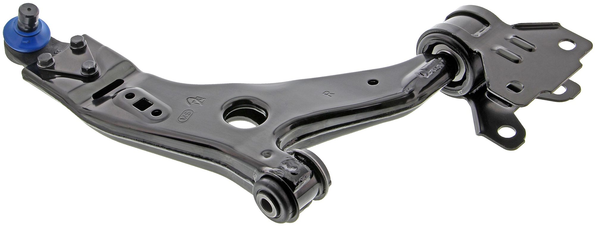 Front Right Lower Suspension Control Arm and Ball Joint Assembly | Mevotech Supreme CMS401150 Fits Ford — image 5