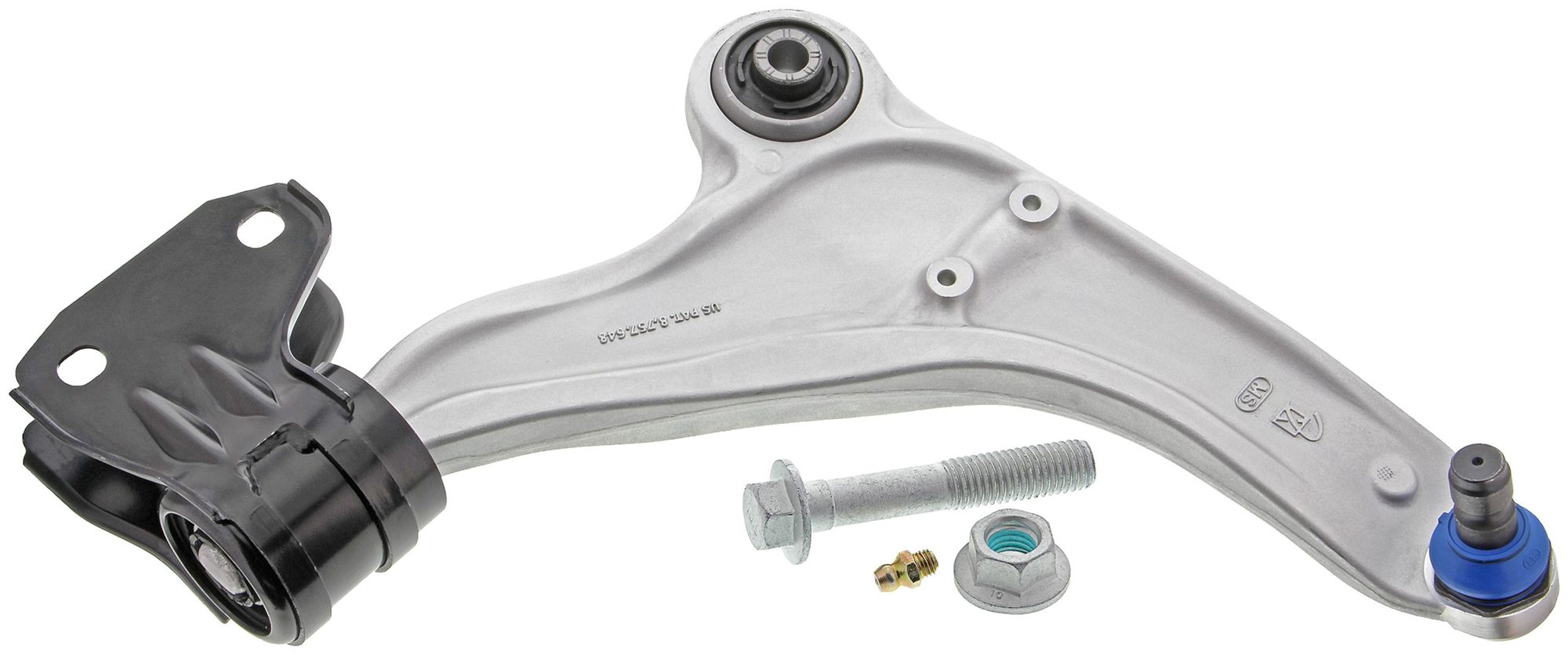 Front Right Lower Suspension Control Arm and Ball Joint Assembly | Mevotech Supreme CMS401248 Fits Ford Lincoln — image 7