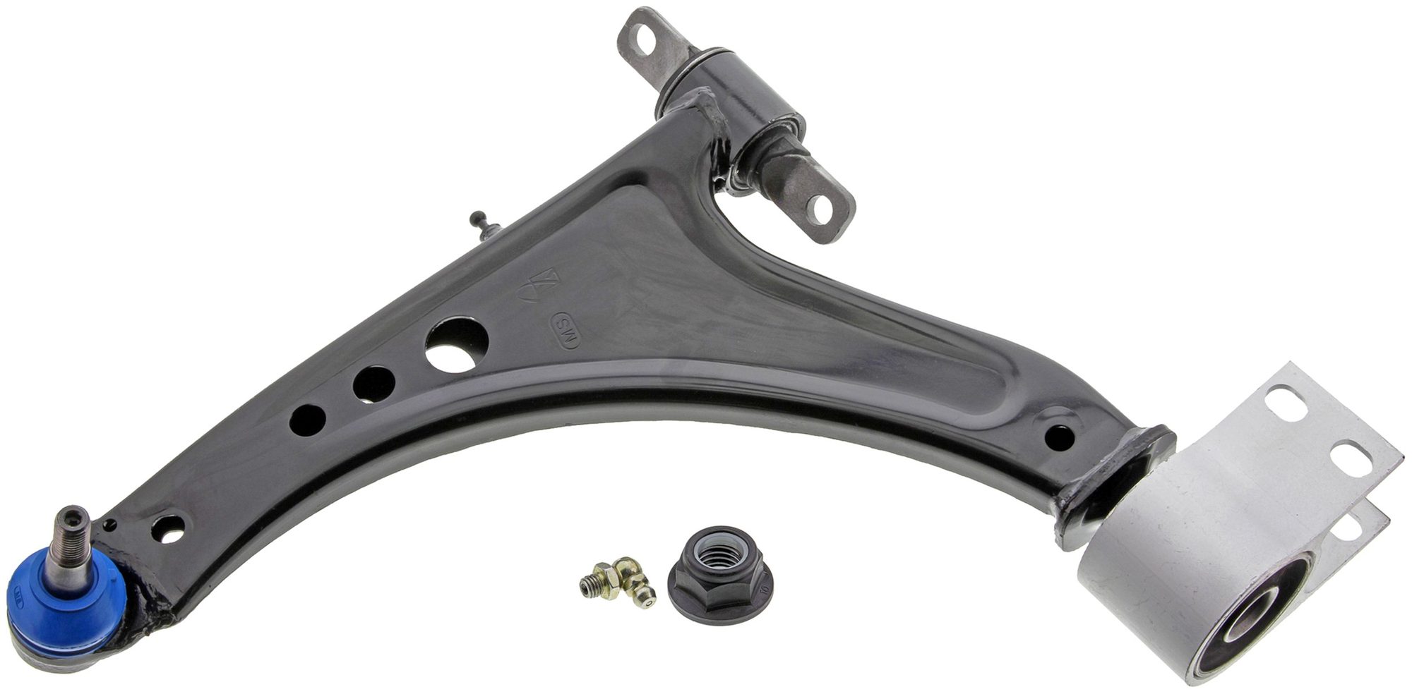 Front Left Lower Suspension Control Arm and Ball Joint Assembly | Mevotech Supreme CMS501266 Fits Chevrolet Buick — image 5