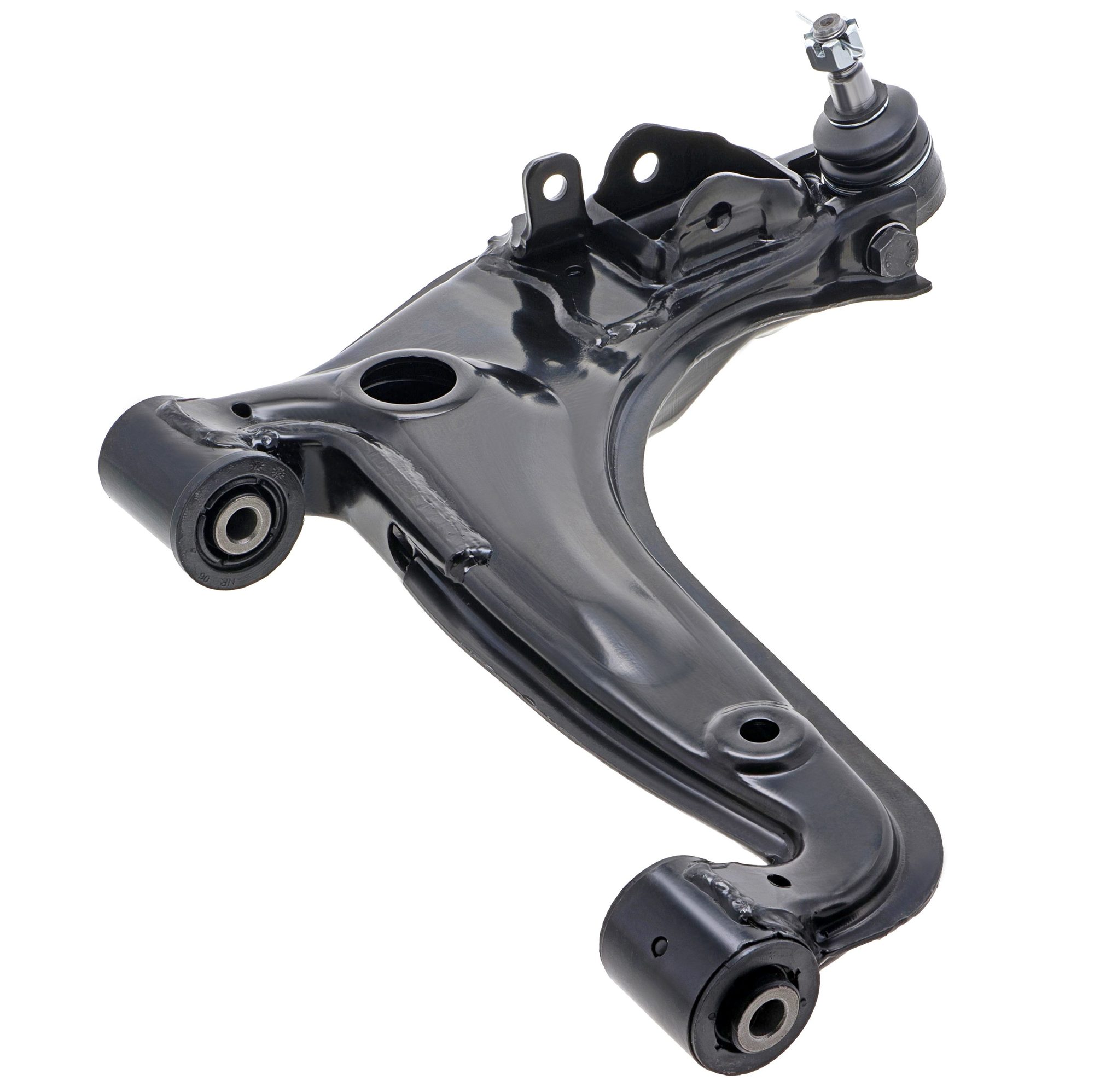 Front Right Lower Suspension Control Arm and Ball Joint Assembly | Mevotech Supreme CMS80177 Fits Mazda Miata 1990-2005 — image 3