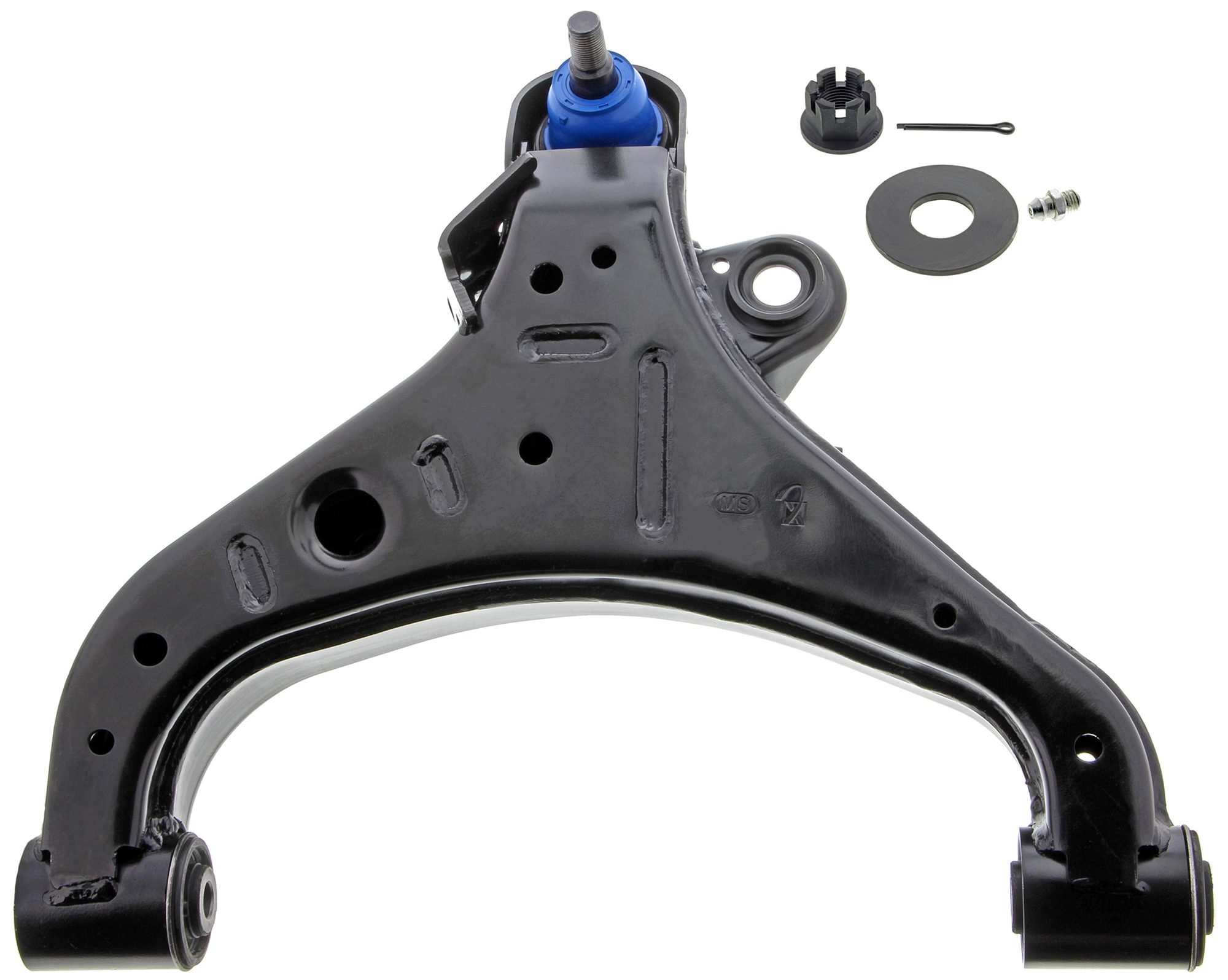 Front Right Lower Suspension Control Arm and Ball Joint Assembly | Mevotech Supreme CMS301186 Fits Nissan — image 4