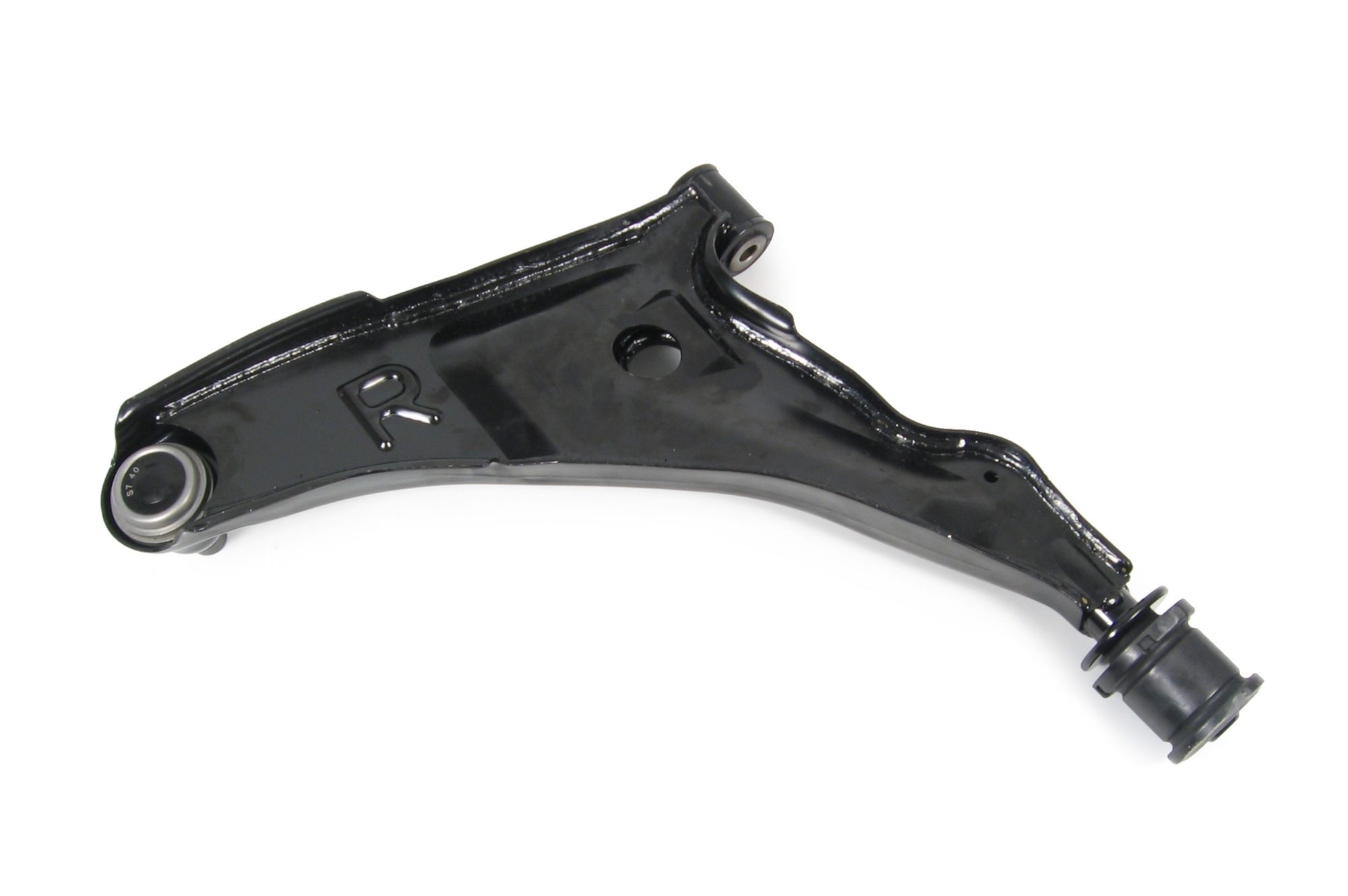 Front Right Lower Suspension Control Arm and Ball Joint Assembly | Mevotech Supreme CMS80110 Fits Mitsubishi Chrysler Dodge — image 2