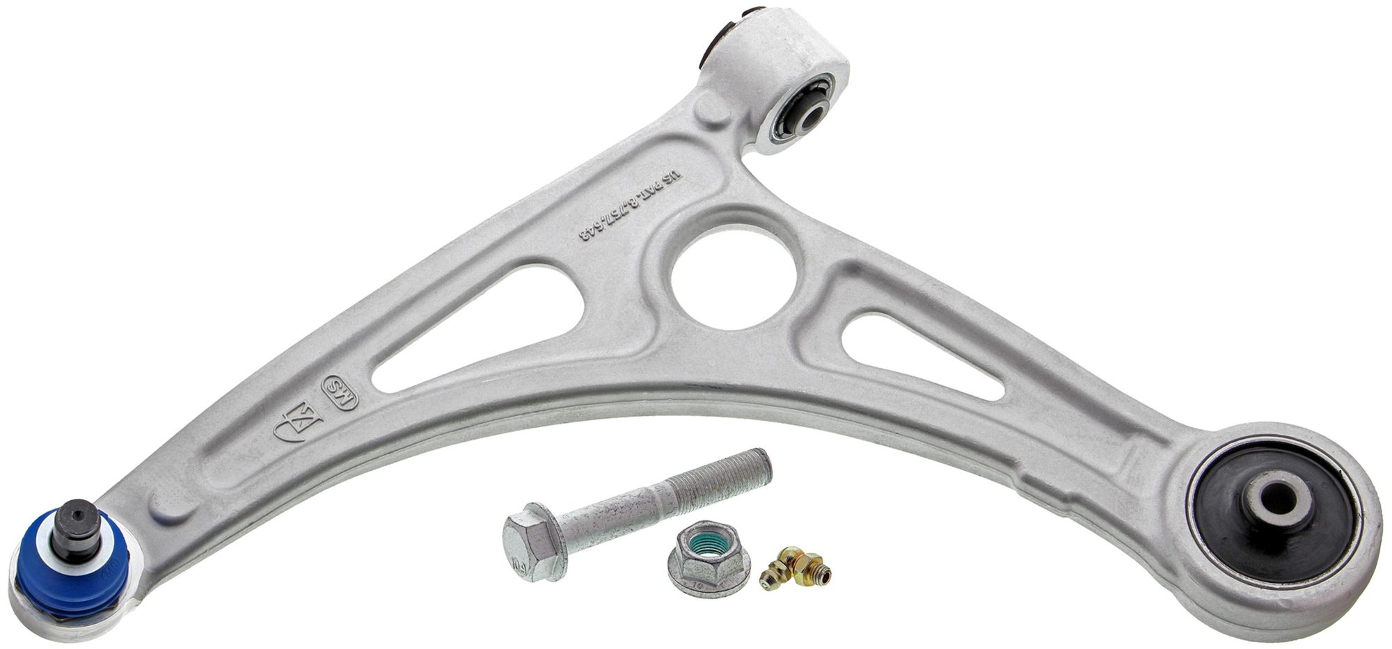 Front Left Lower Suspension Control Arm and Ball Joint Assembly | Mevotech Supreme CMS901245 Fits Hyundai Kia — image 5