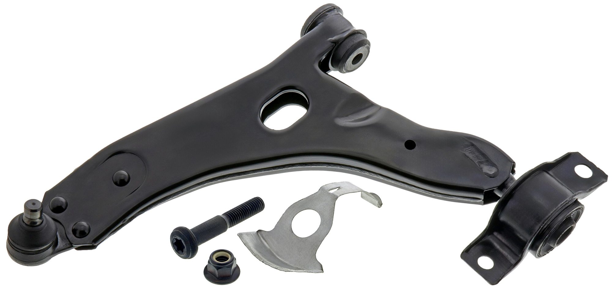 Front Left Lower Suspension Control Arm and Ball Joint Assembly | Mevotech Supreme CMK80406 Fits Ford Focus 2000-2004 — image 4
