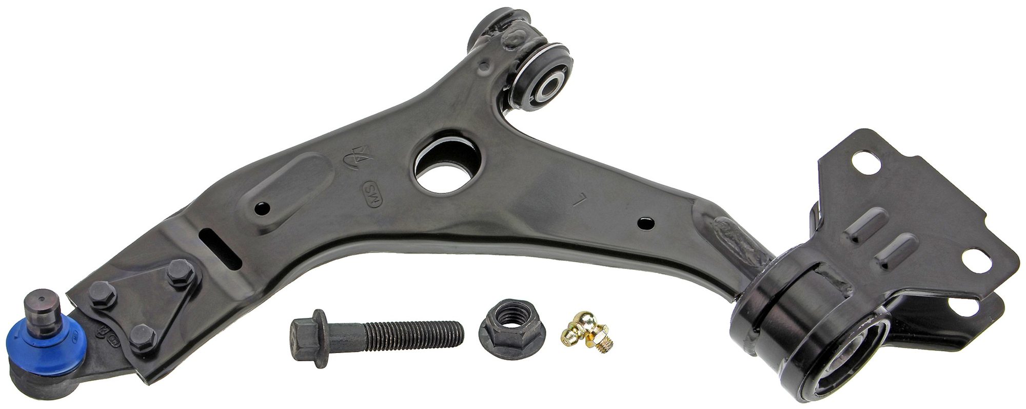 Front Left Lower Suspension Control Arm and Ball Joint Assembly | Mevotech Supreme CMS401151 Fits Ford — image 6
