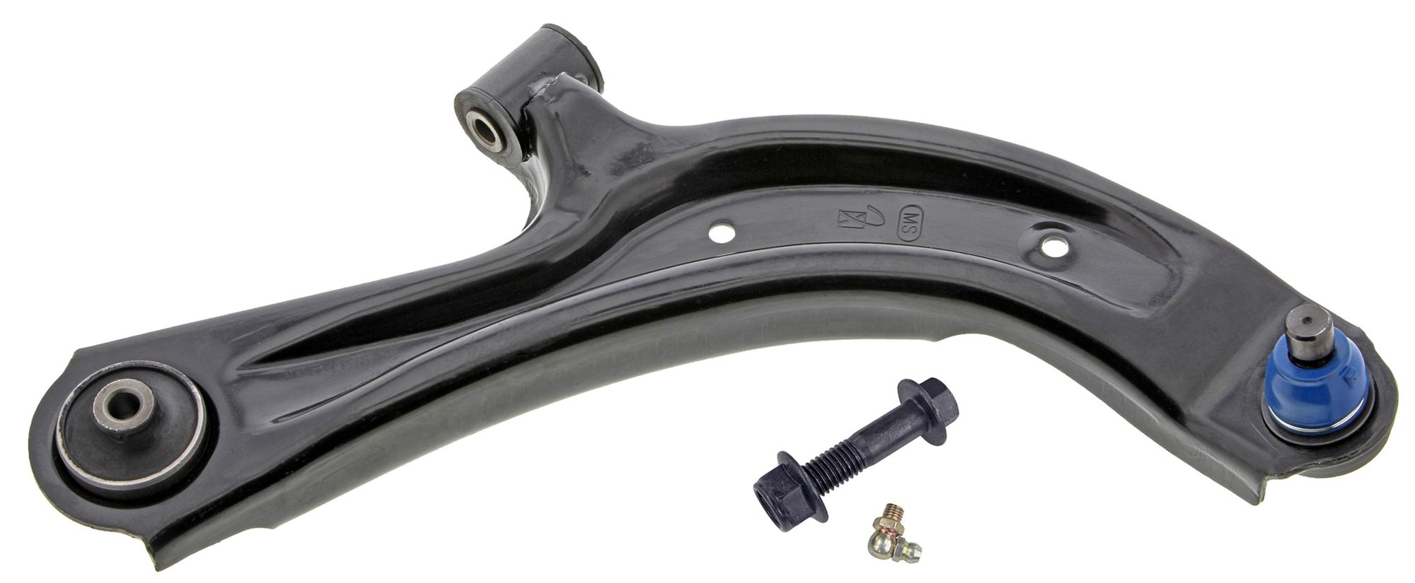 Front Right Lower Suspension Control Arm and Ball Joint Assembly | Mevotech Supreme CMS301125 Fits Nissan Chevrolet — image 5