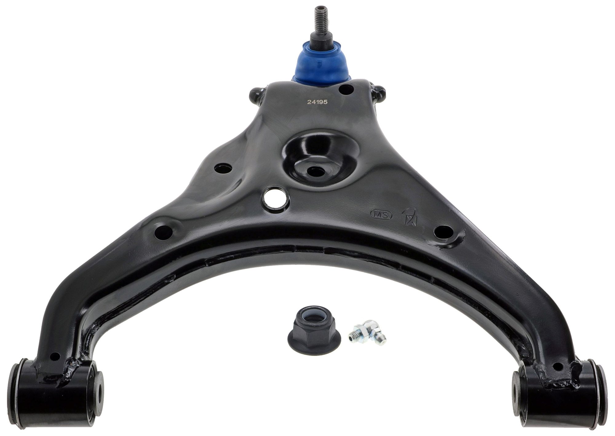 Front Right Lower Suspension Control Arm and Ball Joint Assembly | Mevotech Supreme CMS401341 Fits Ford Ranger 2020-2023 — image 4