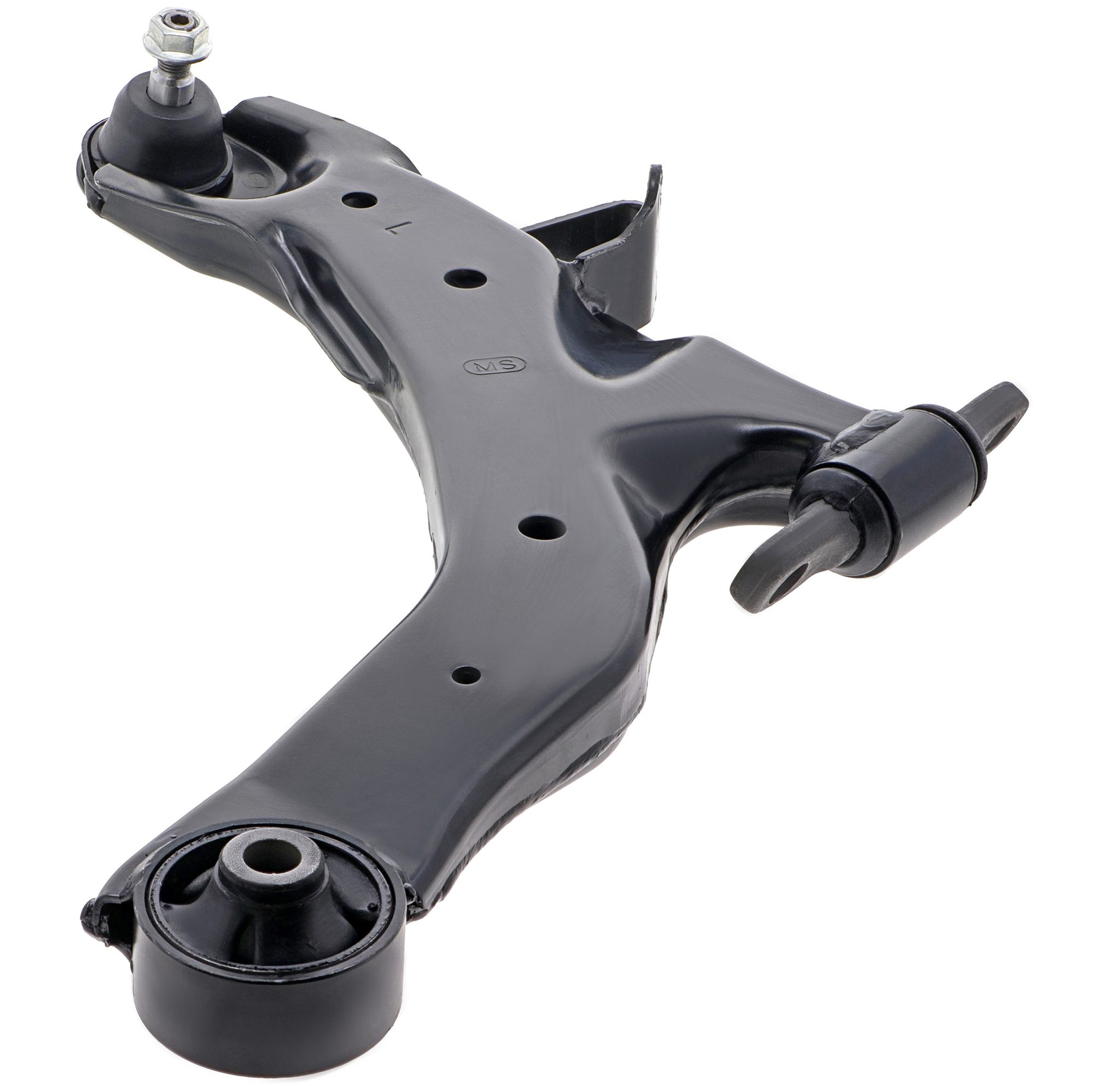 Front Left Lower Suspension Control Arm and Ball Joint Assembly | Mevotech Supreme CMS901046 Fits Hyundai Tiburon 2005-2006 — image 3