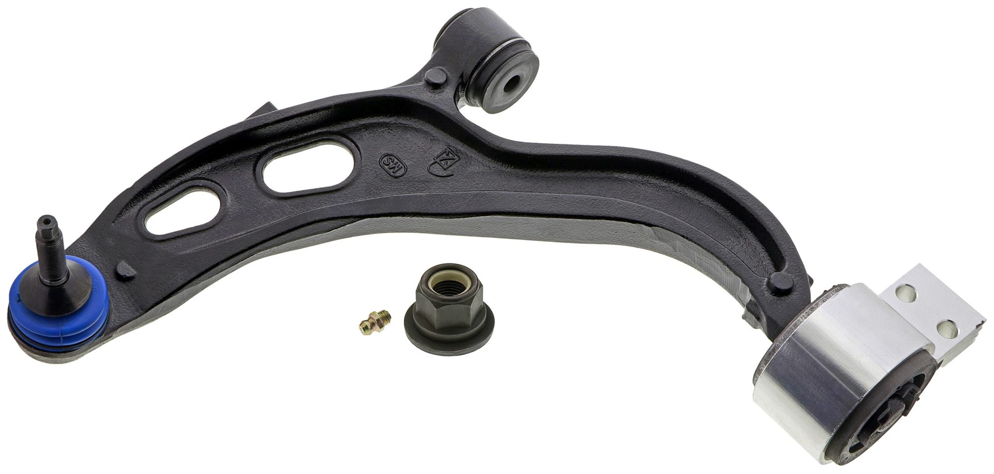 Front Left Lower Suspension Control Arm and Ball Joint Assembly | Mevotech Supreme CMS401186 Fits Ford Lincoln — image 4