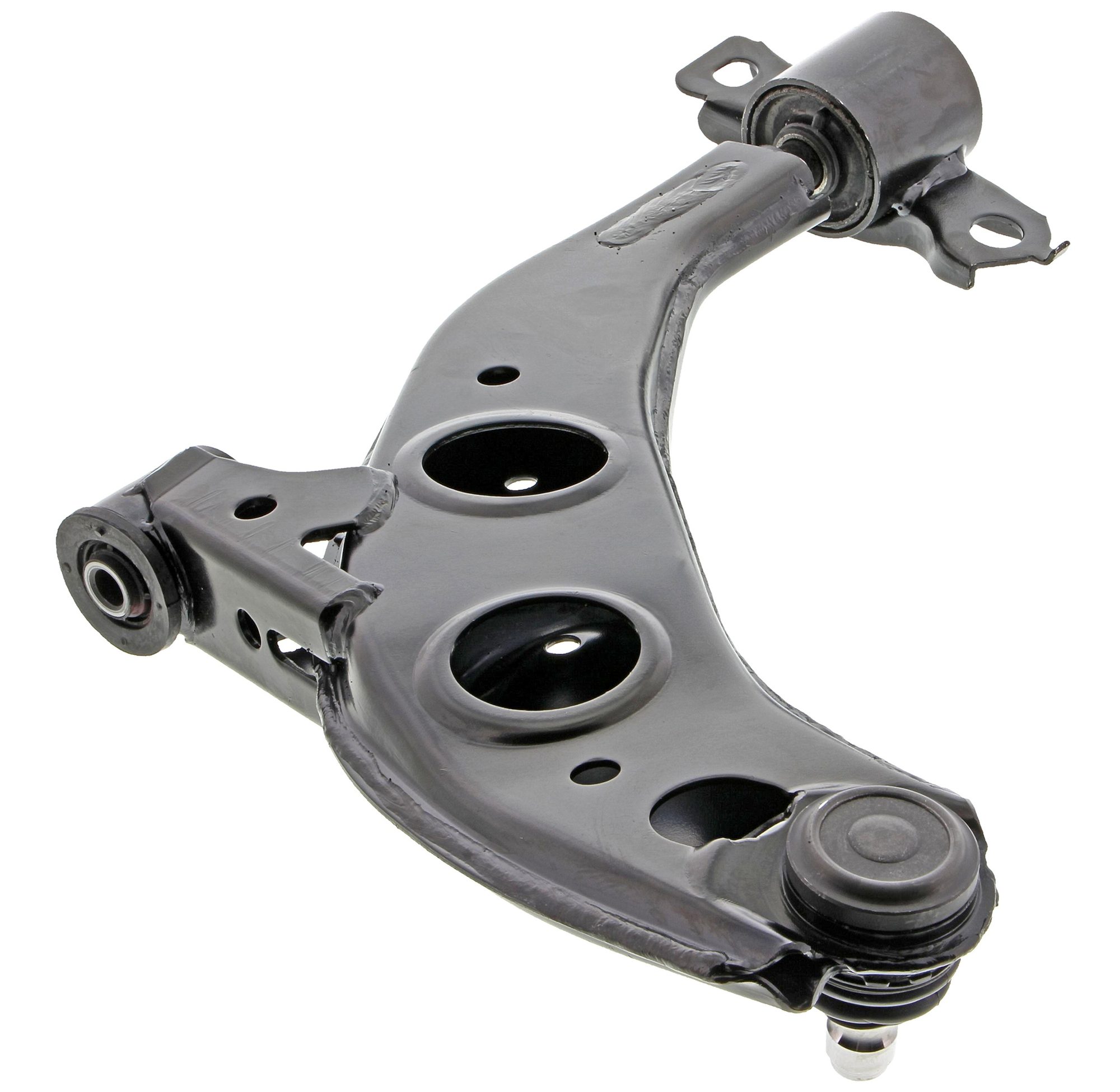 Front Right Lower Suspension Control Arm and Ball Joint Assembly | Mevotech Supreme CMS7507 Fits Mazda Ford — image 2