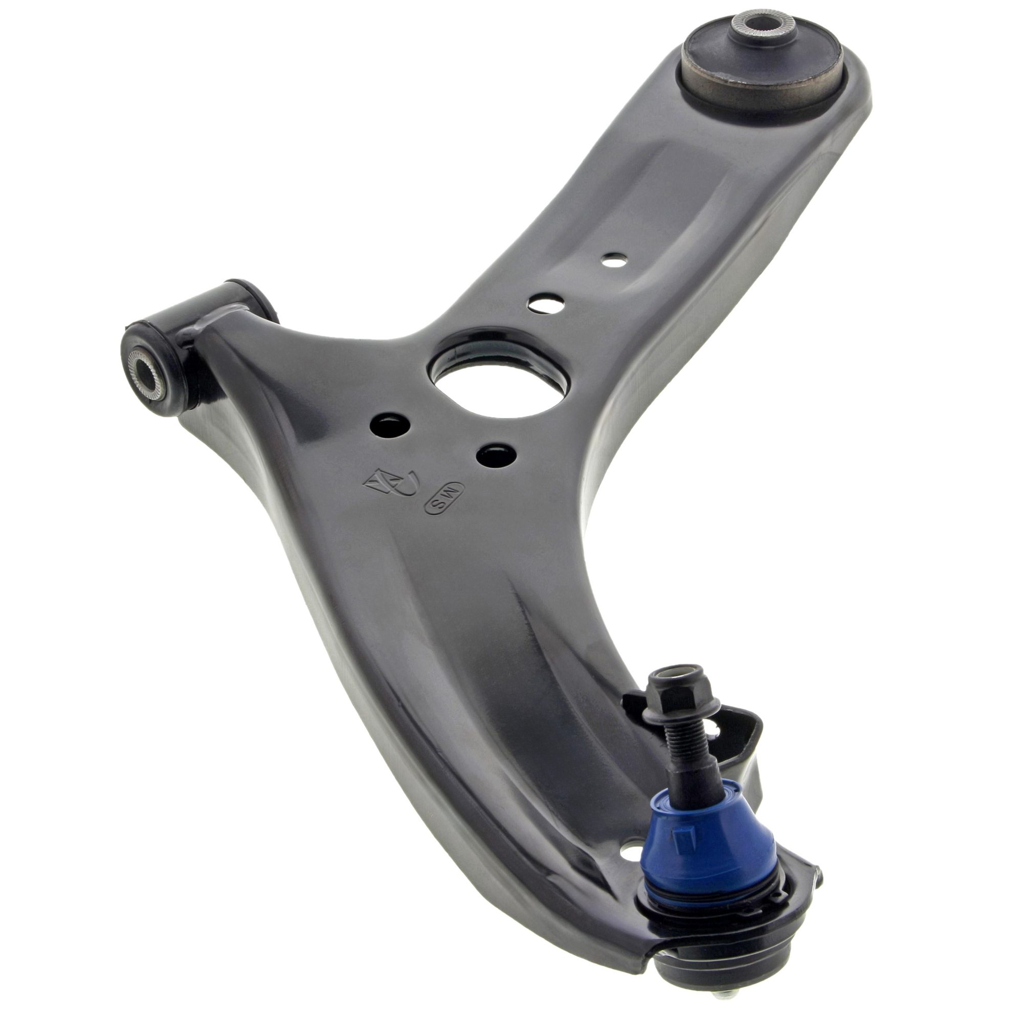 Front Left Lower Suspension Control Arm and Ball Joint Assembly | Mevotech Supreme CMS901131 Fits Hyundai Accent 2012-2017