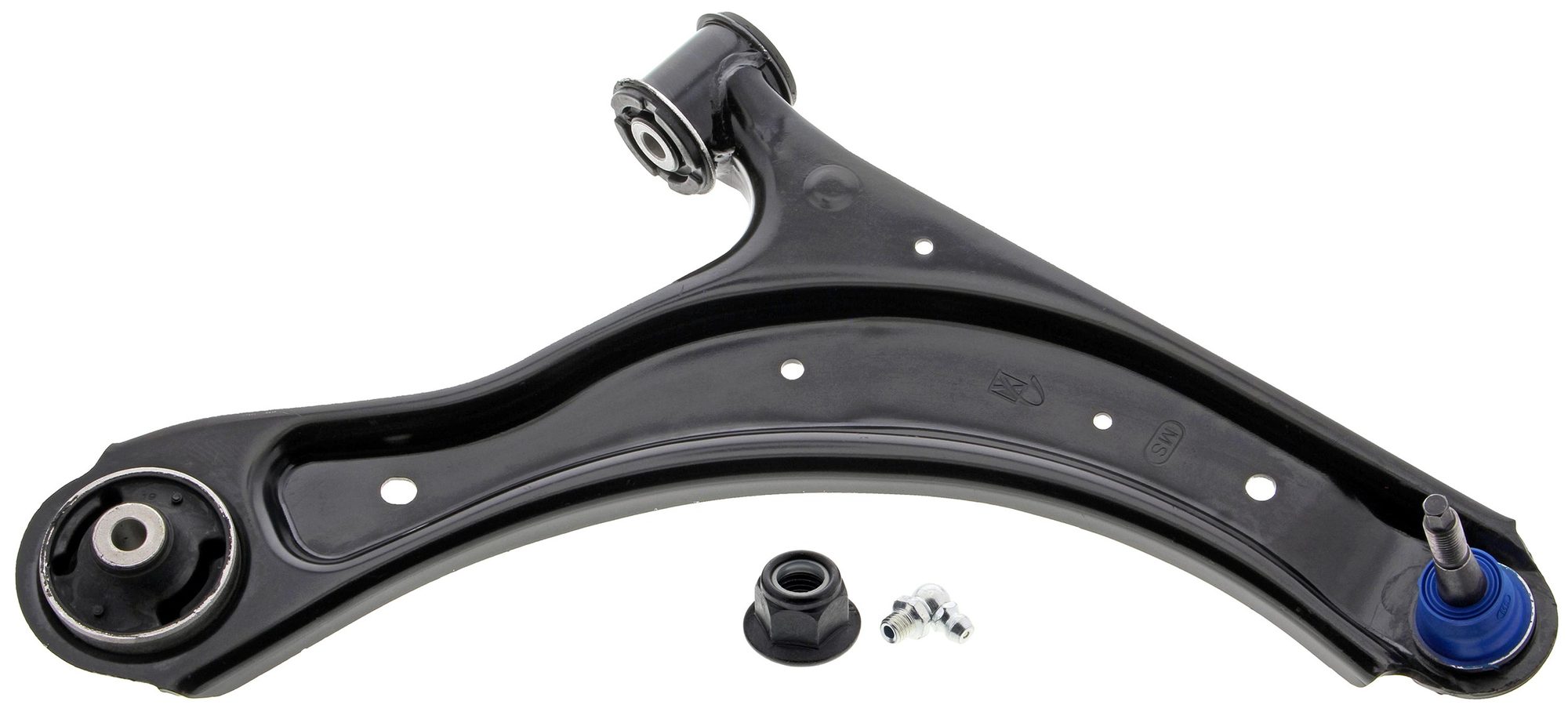 Front Right Lower Suspension Control Arm and Ball Joint Assembly | Mevotech Supreme CMS501354 Fits Buick Chevrolet — image 6