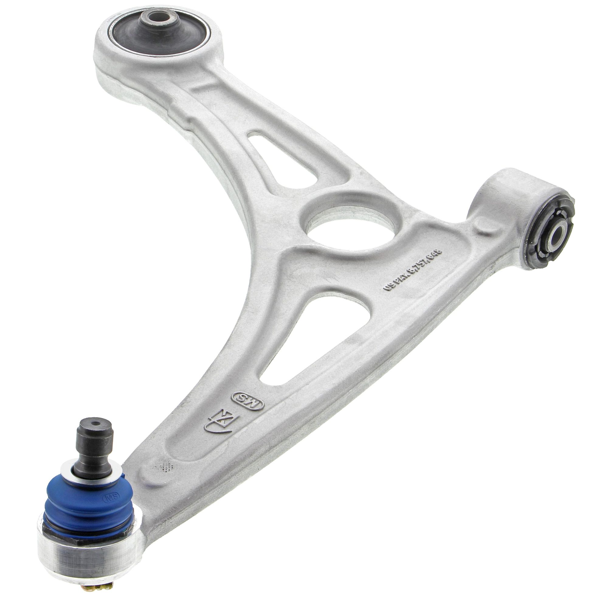 Front Right Lower Suspension Control Arm and Ball Joint Assembly | Mevotech Supreme CMS901246 Fits Hyundai Kia
