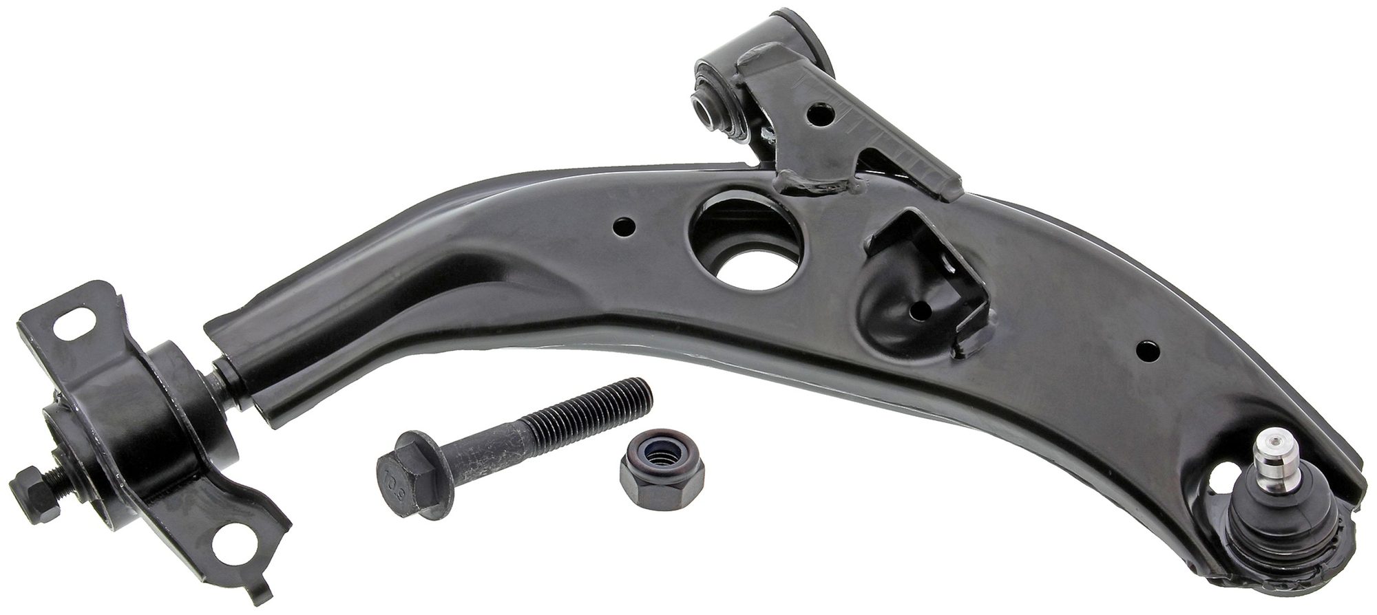 Front Right Lower Suspension Control Arm and Ball Joint Assembly | Mevotech Supreme CMS7507 Fits Mazda Ford — image 7