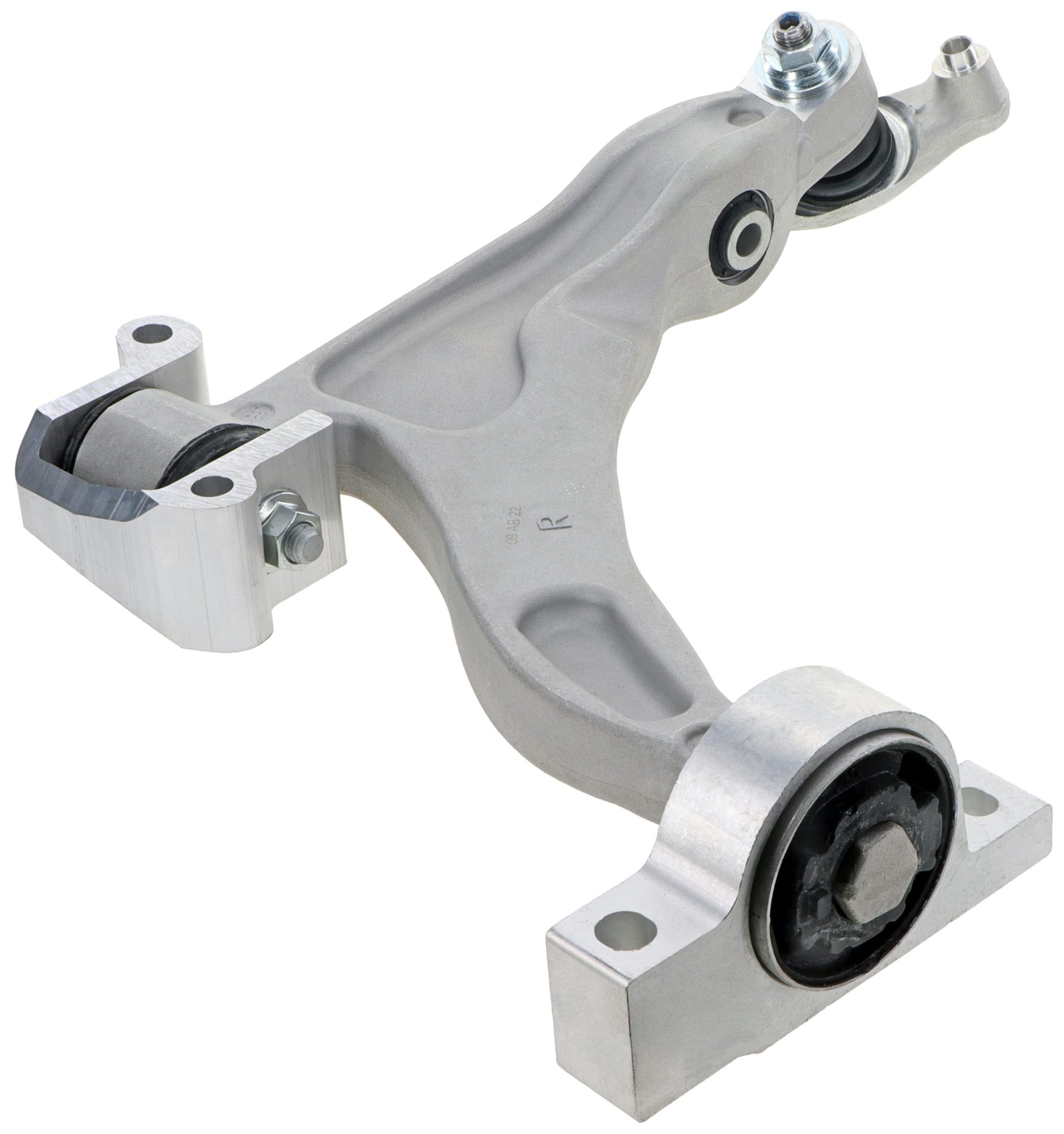 Front Right Lower Suspension Control Arm and Ball Joint Assembly | Mevotech Supreme CMS101635 Fits Volvo — image 3