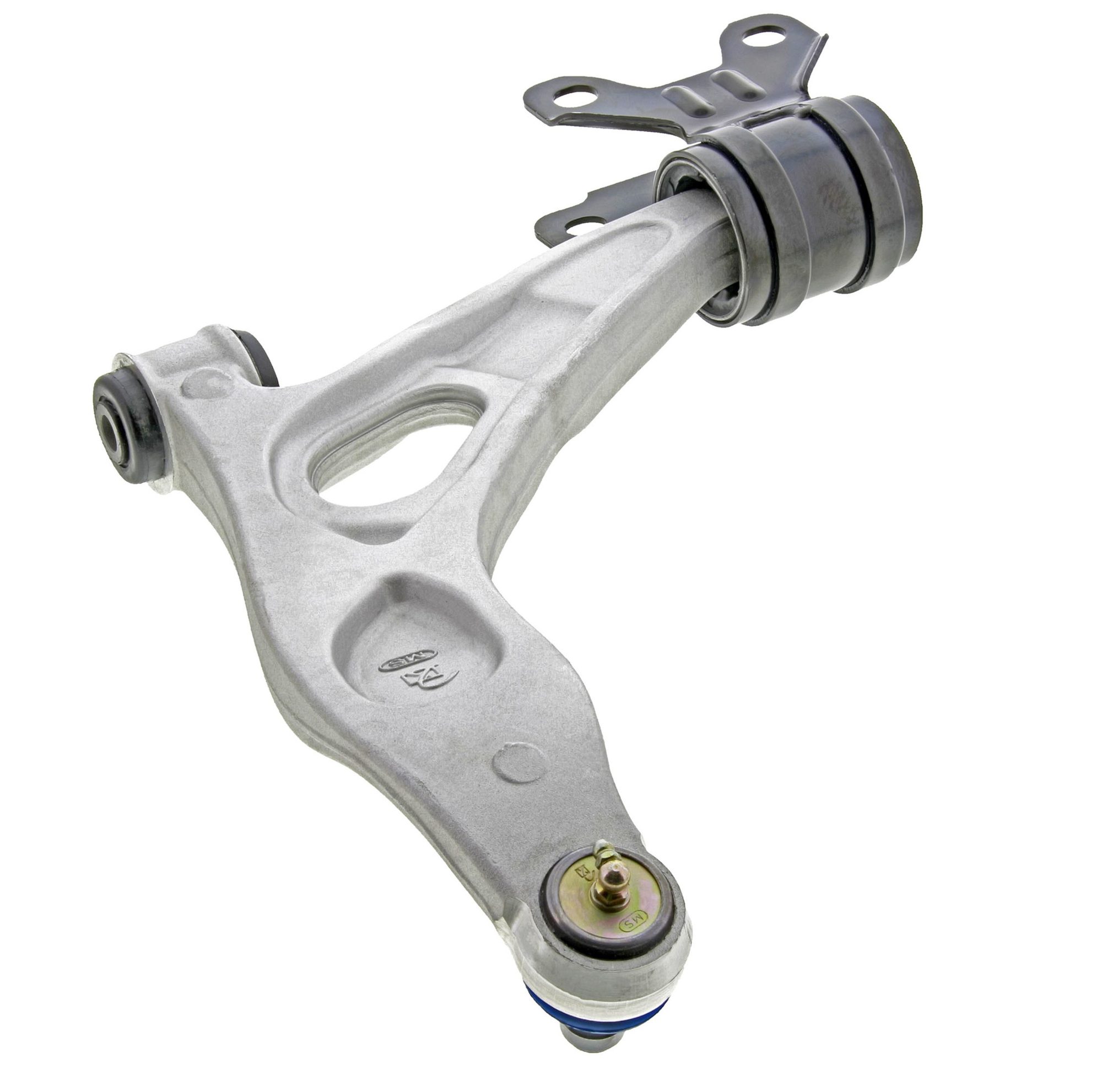 Front Right Lower Suspension Control Arm and Ball Joint Assembly | Mevotech Supreme CMS401101 Fits Ford — image 2