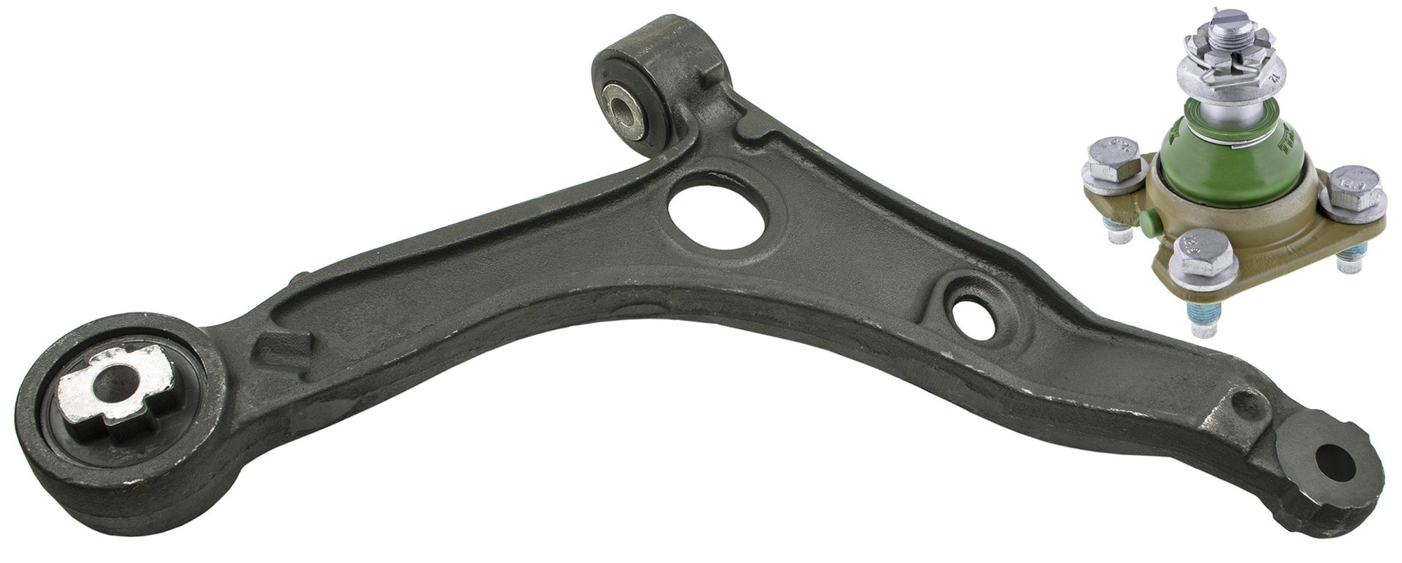 Front Left Lower Suspension Control Arm and Ball Joint Assembly | Mevotech Supreme CTXMS251284 Fits Ram