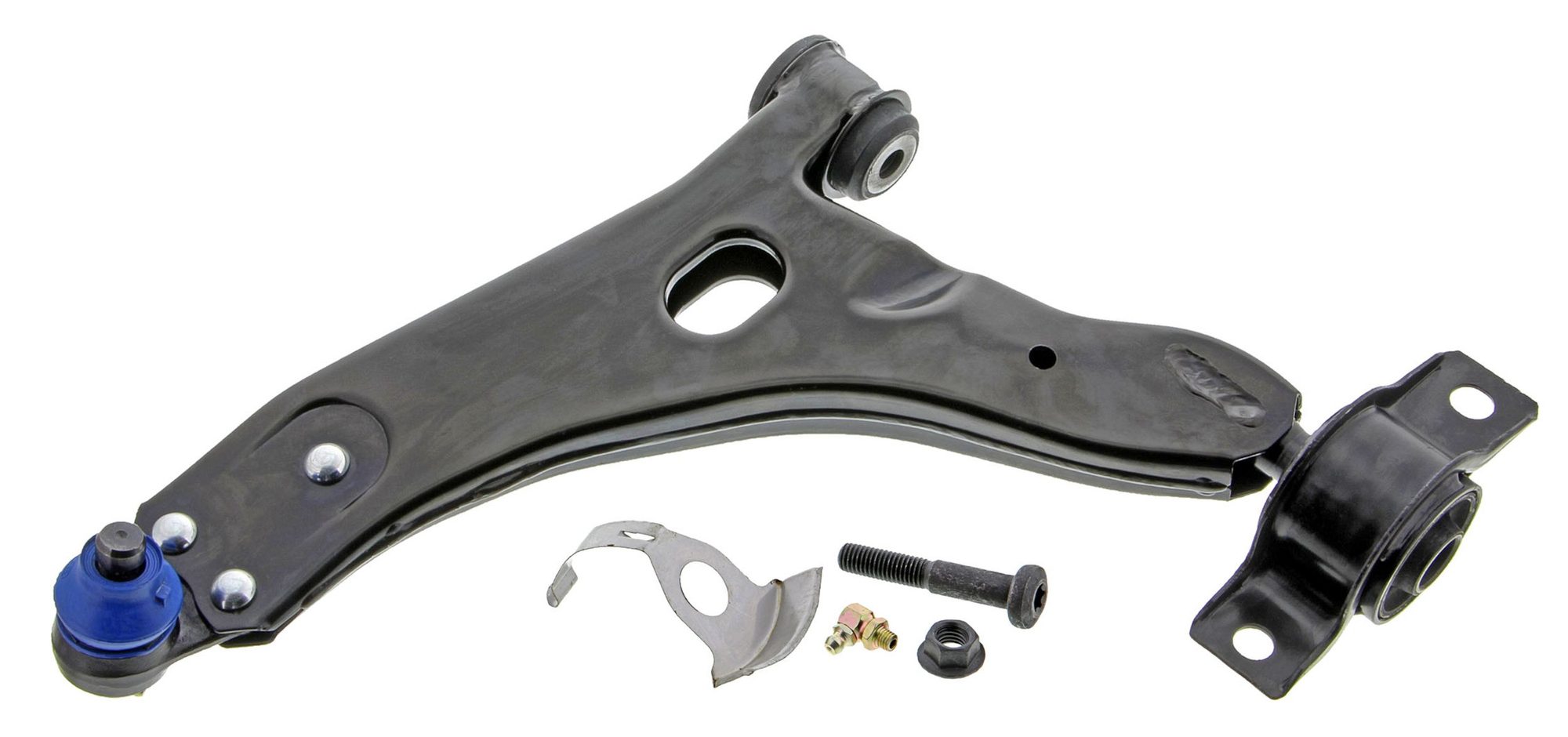 Front Left Lower Suspension Control Arm and Ball Joint Assembly | Mevotech Supreme CMK80408 Fits Ford Focus 2004-2011 — image 6