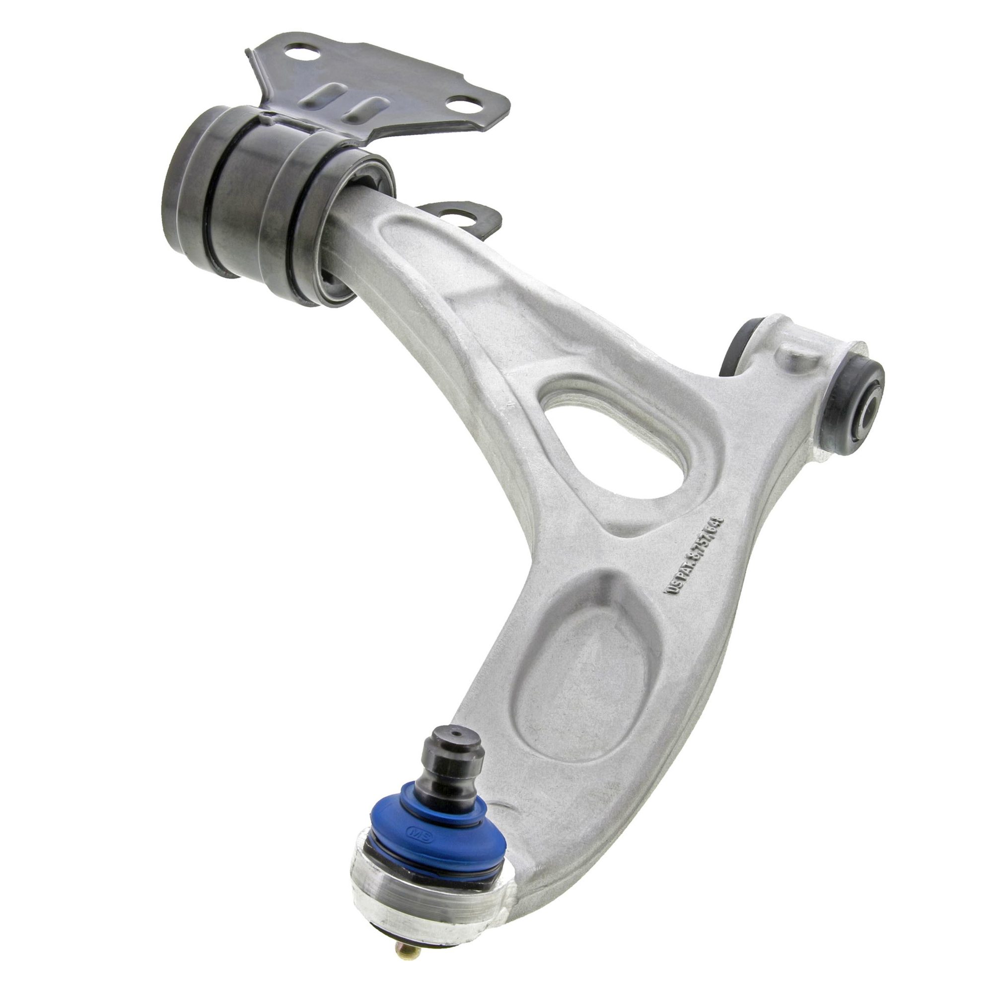 Front Right Lower Suspension Control Arm and Ball Joint Assembly | Mevotech Supreme CMS401101 Fits Ford