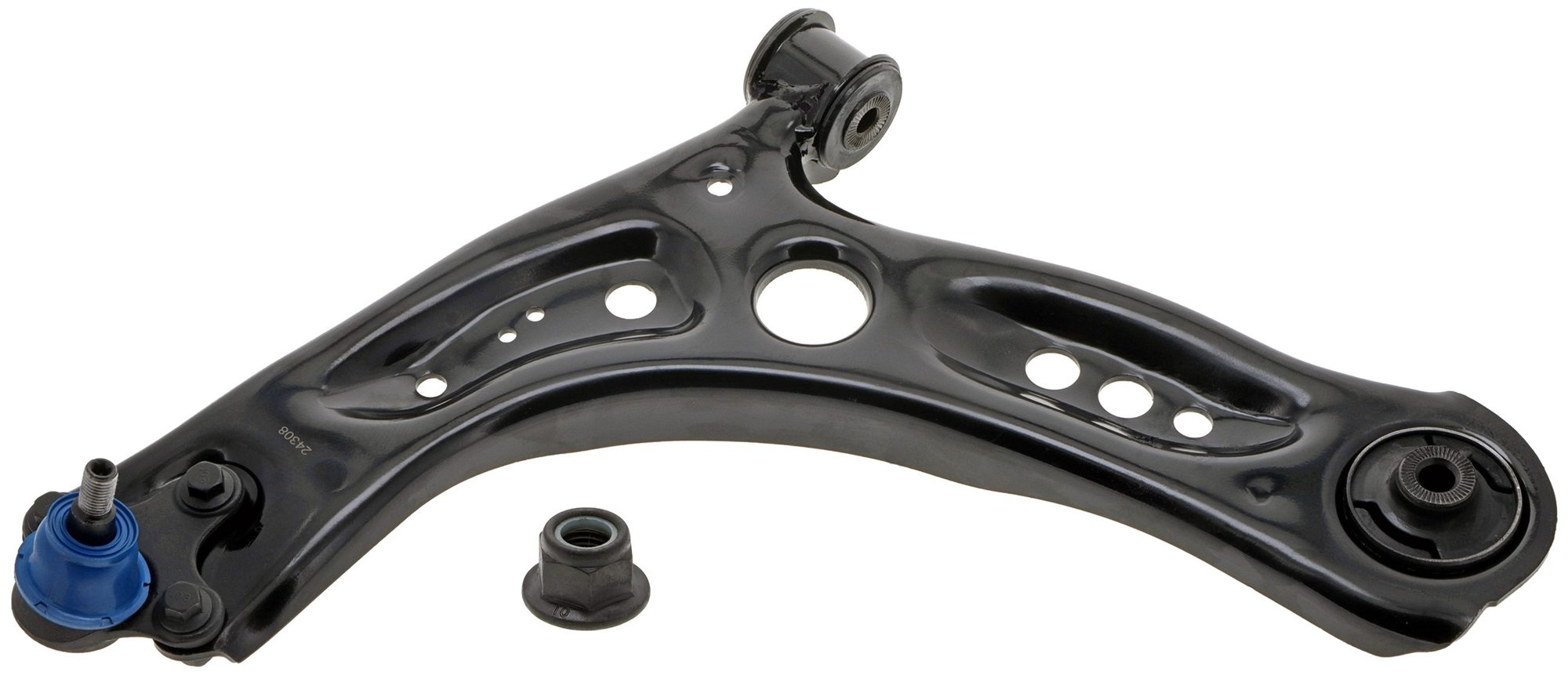 Front Left Lower Suspension Control Arm and Ball Joint Assembly | Mevotech Supreme CMS701188 Fits Volkswagen Jetta 2019-2024 — image 6