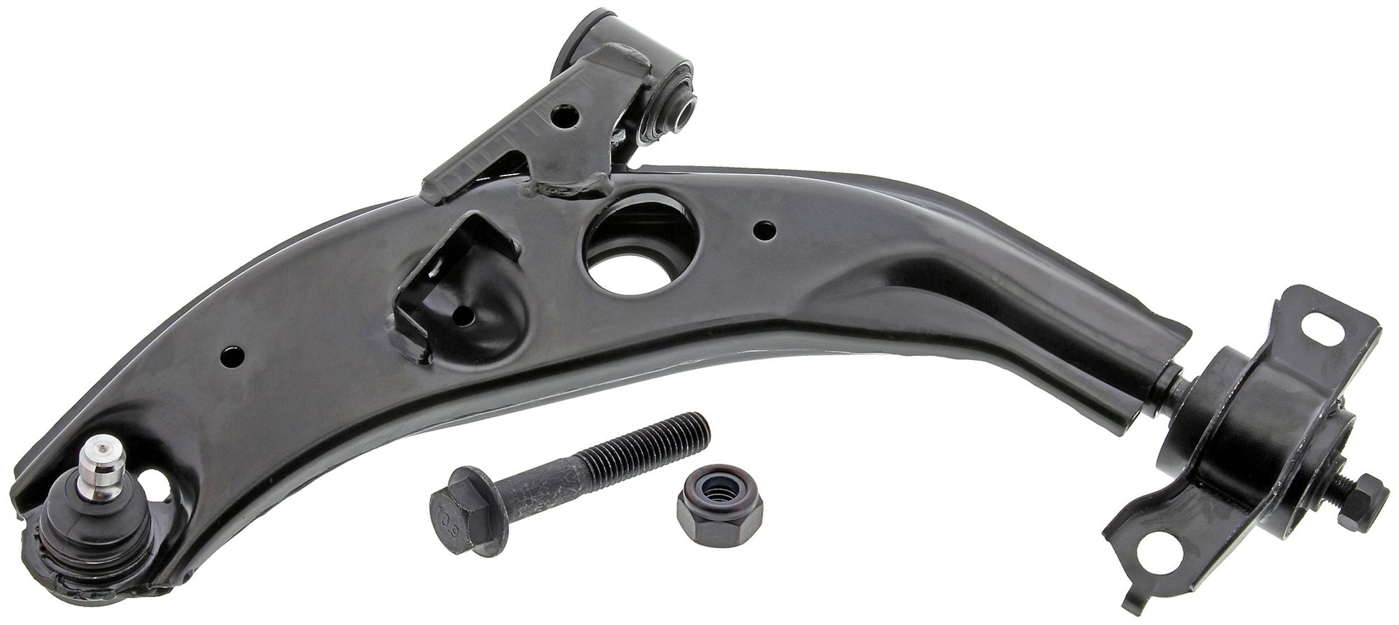 Front Left Lower Suspension Control Arm and Ball Joint Assembly | Mevotech Supreme CMS7508 Fits Mazda Ford — image 4