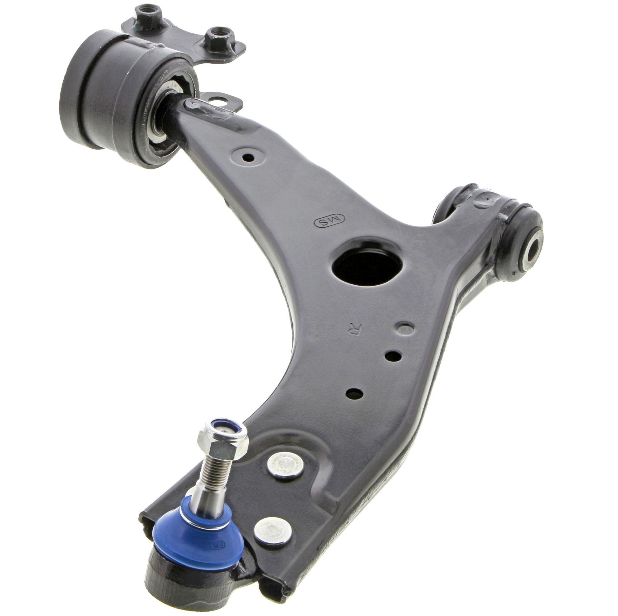 Front Right Lower Suspension Control Arm and Ball Joint Assembly | Mevotech Supreme CMS10181 Fits Volvo