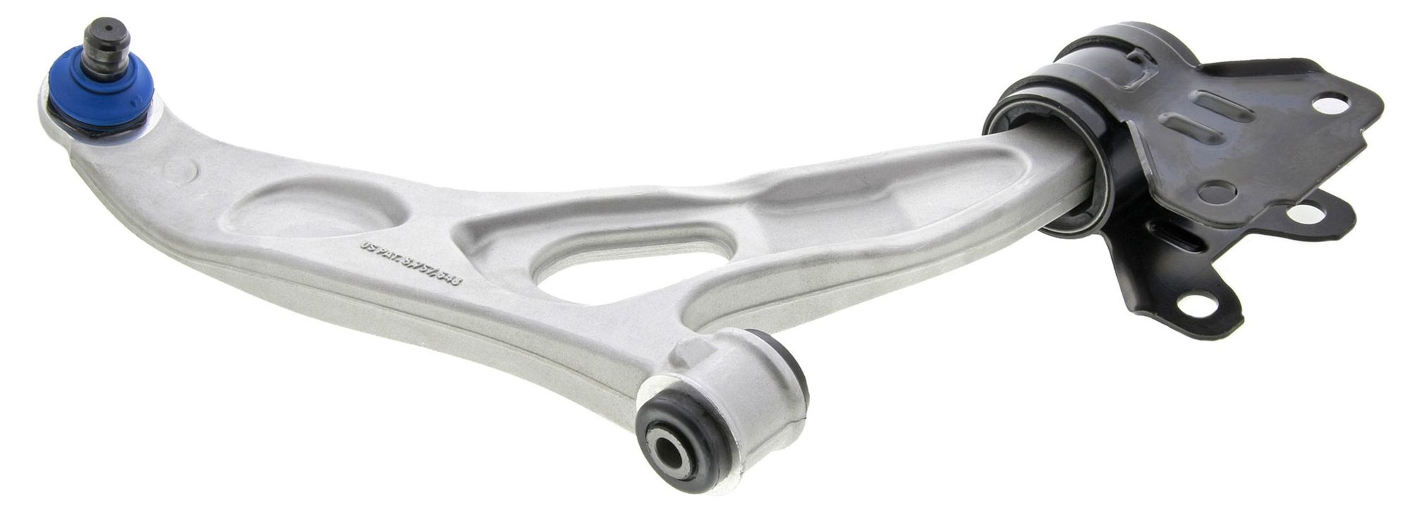 Front Right Lower Suspension Control Arm and Ball Joint Assembly | Mevotech Supreme CMS401101 Fits Ford — image 4