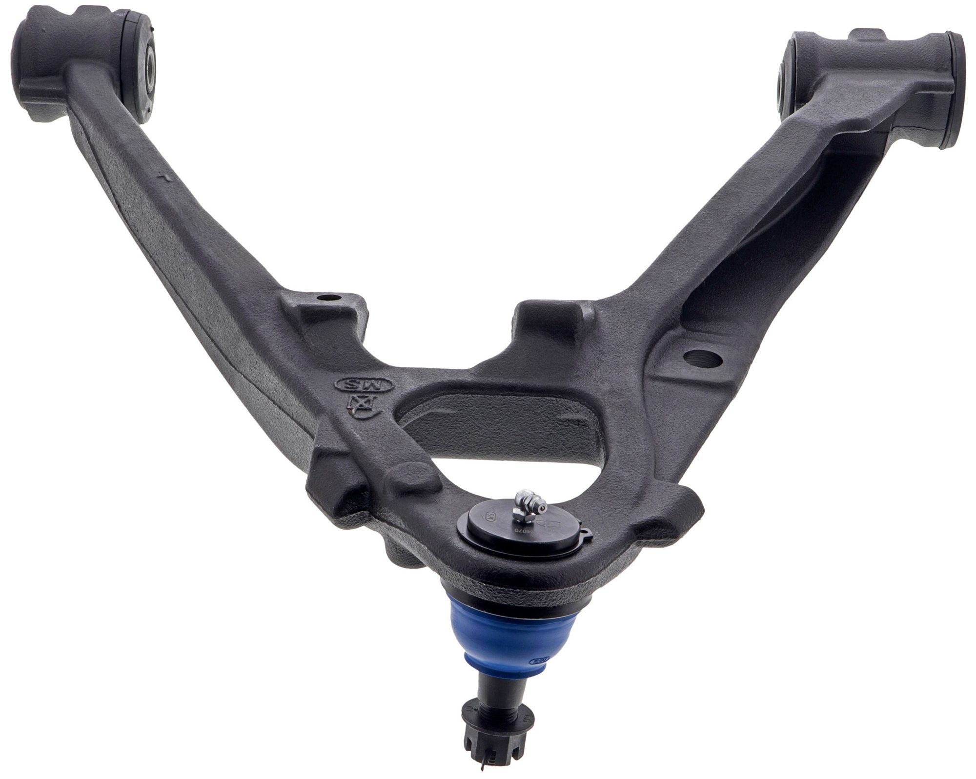 Front Left Lower Suspension Control Arm and Ball Joint Assembly | Mevotech Supreme CMS50152 Fits Chevrolet GMC Cadillac — image 4