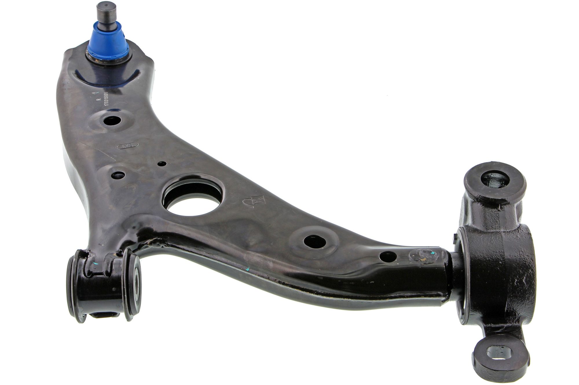 6 2014-2021 Front Right Lower Suspension Control Arm and Ball Joint Assembly | Mevotech Supreme CMS761214 Fits Mazda — image 3