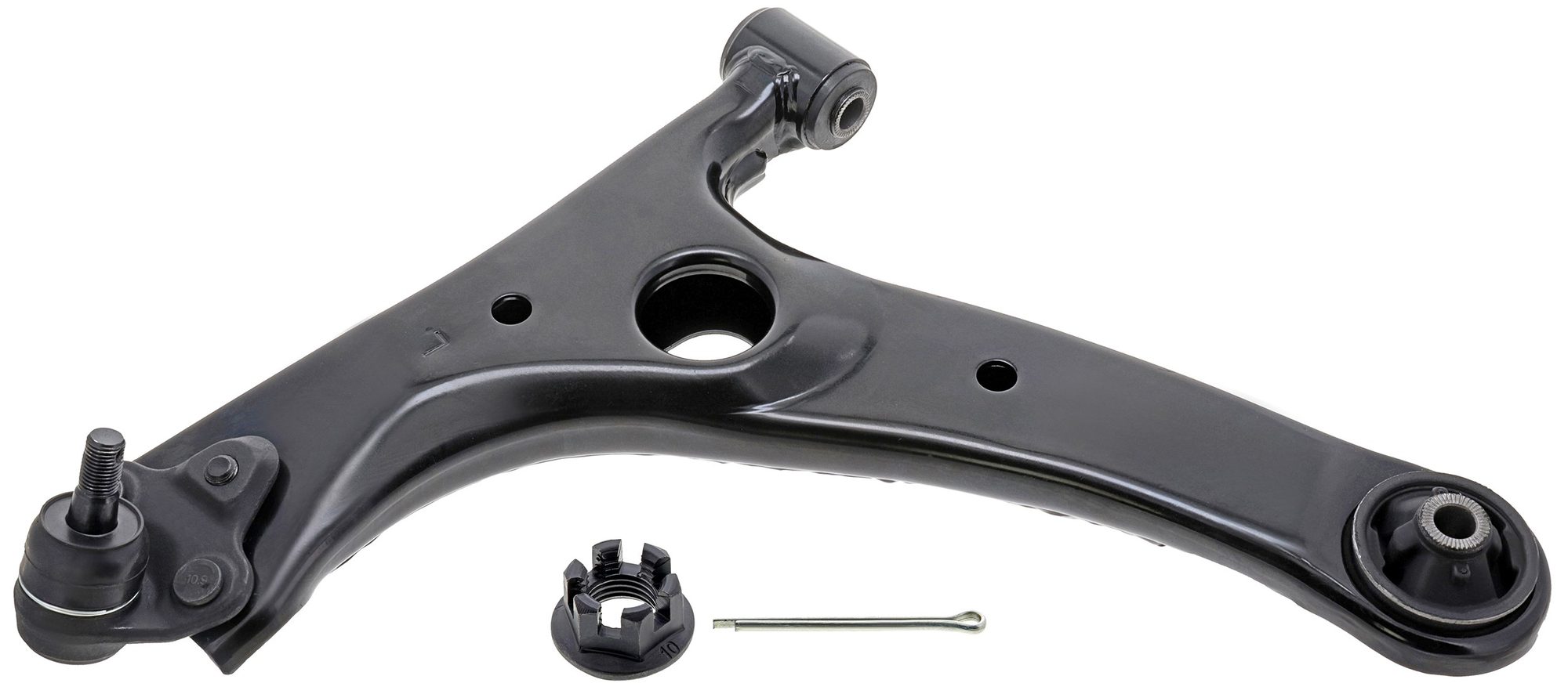 Front Left Lower Suspension Control Arm and Ball Joint Assembly | Mevotech Supreme CMS861002 Fits Toyota Prius 2001-2003 — image 7