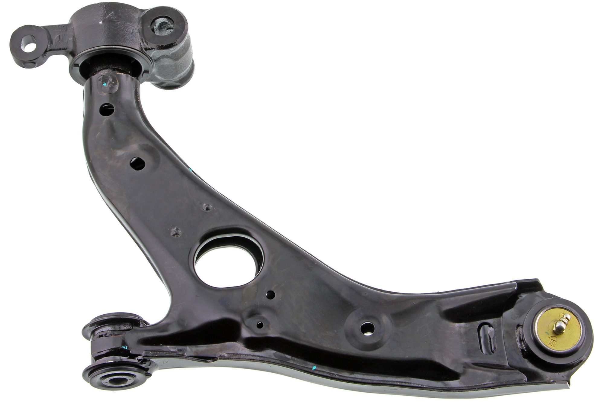6 2014-2021 Front Right Lower Suspension Control Arm and Ball Joint Assembly | Mevotech Supreme CMS761214 Fits Mazda — image 2
