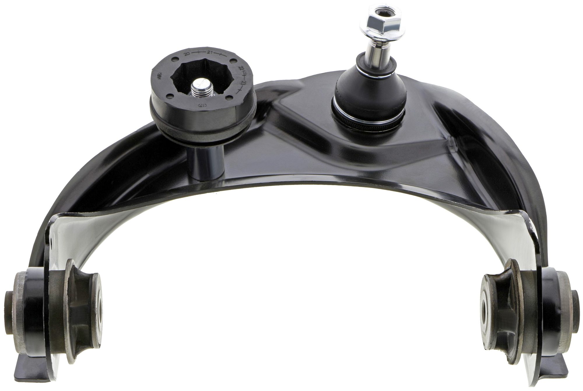 6 2009-2013 Front Left Upper Suspension Control Arm and Ball Joint Assembly | Mevotech Supreme CMS761173 Fits Mazda — image 3