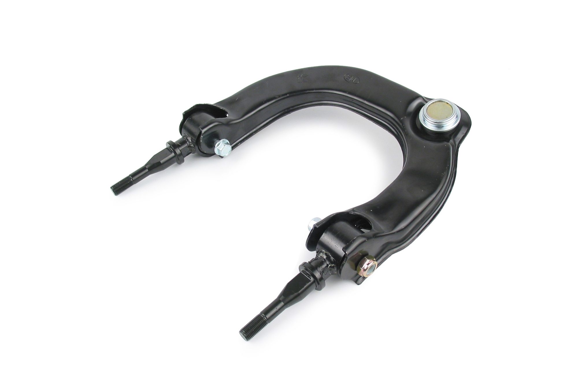 Front Right Upper Suspension Control Arm and Ball Joint Assembly | Mevotech Supreme CMS90100 Fits Hyundai Kia — image 2