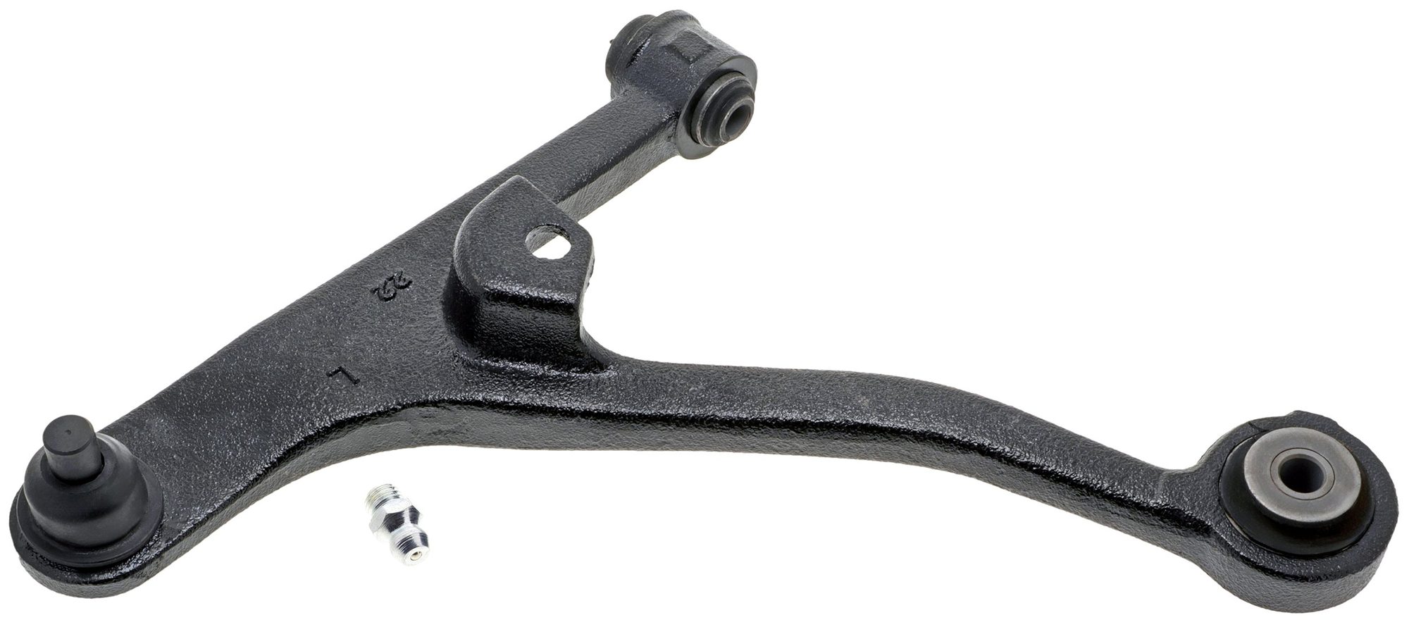 Front Left Lower Suspension Control Arm and Ball Joint Assembly | Mevotech Supreme CMS9677 Fits Dodge Plymouth — image 4