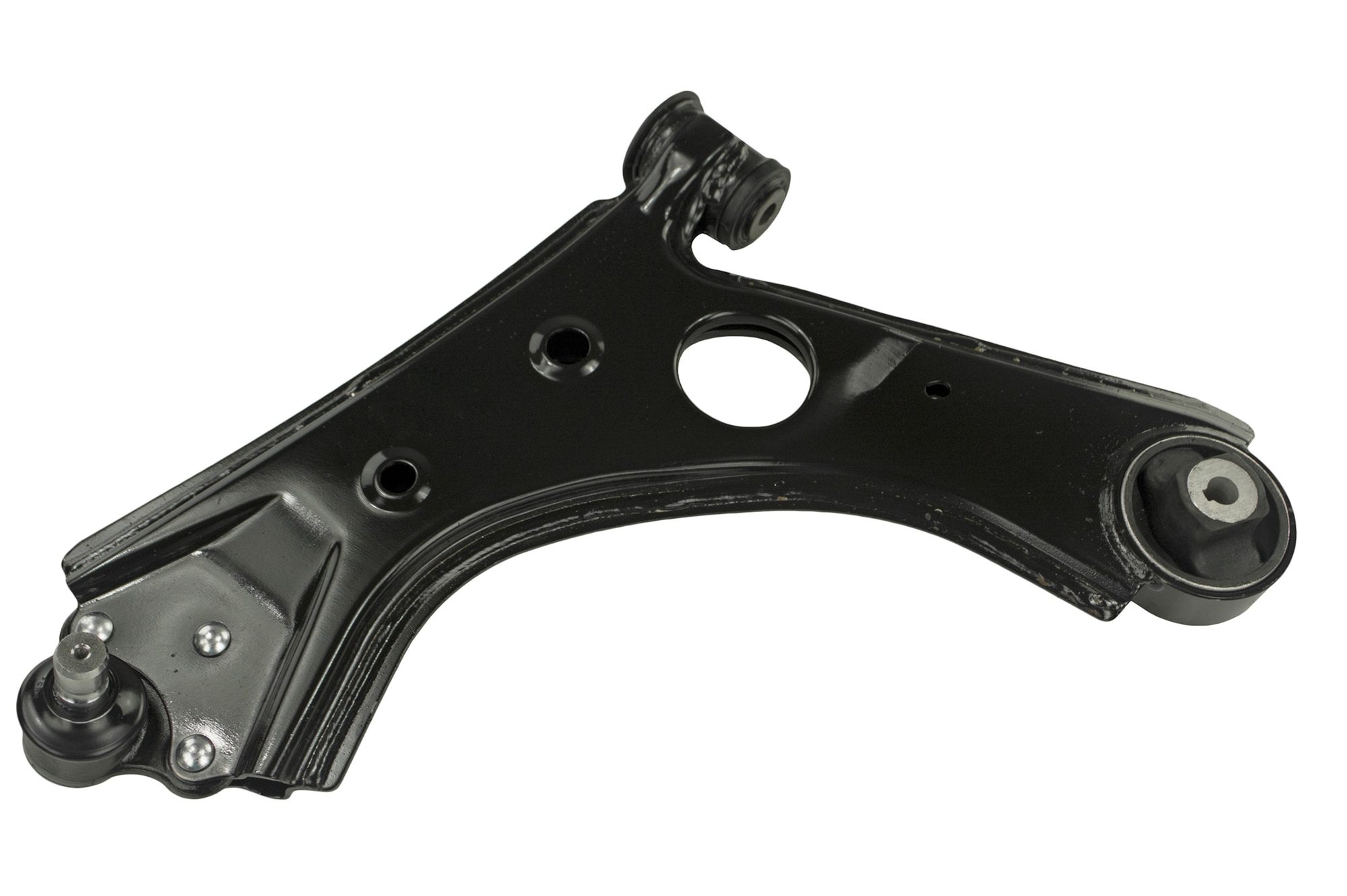 Front Left Lower Suspension Control Arm and Ball Joint Assembly | Mevotech Supreme CMS251213 Fits Ram ProMaster City 2015-2022