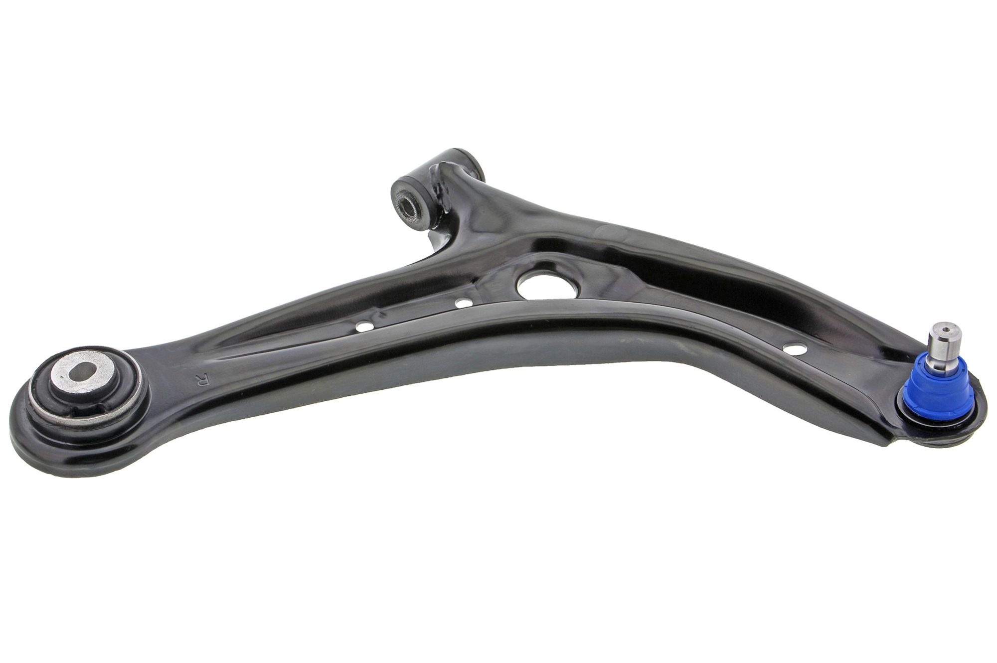 2 2011-2014 Front Right Lower Suspension Control Arm and Ball Joint Assembly | Mevotech Supreme CMS76180 Fits Mazda