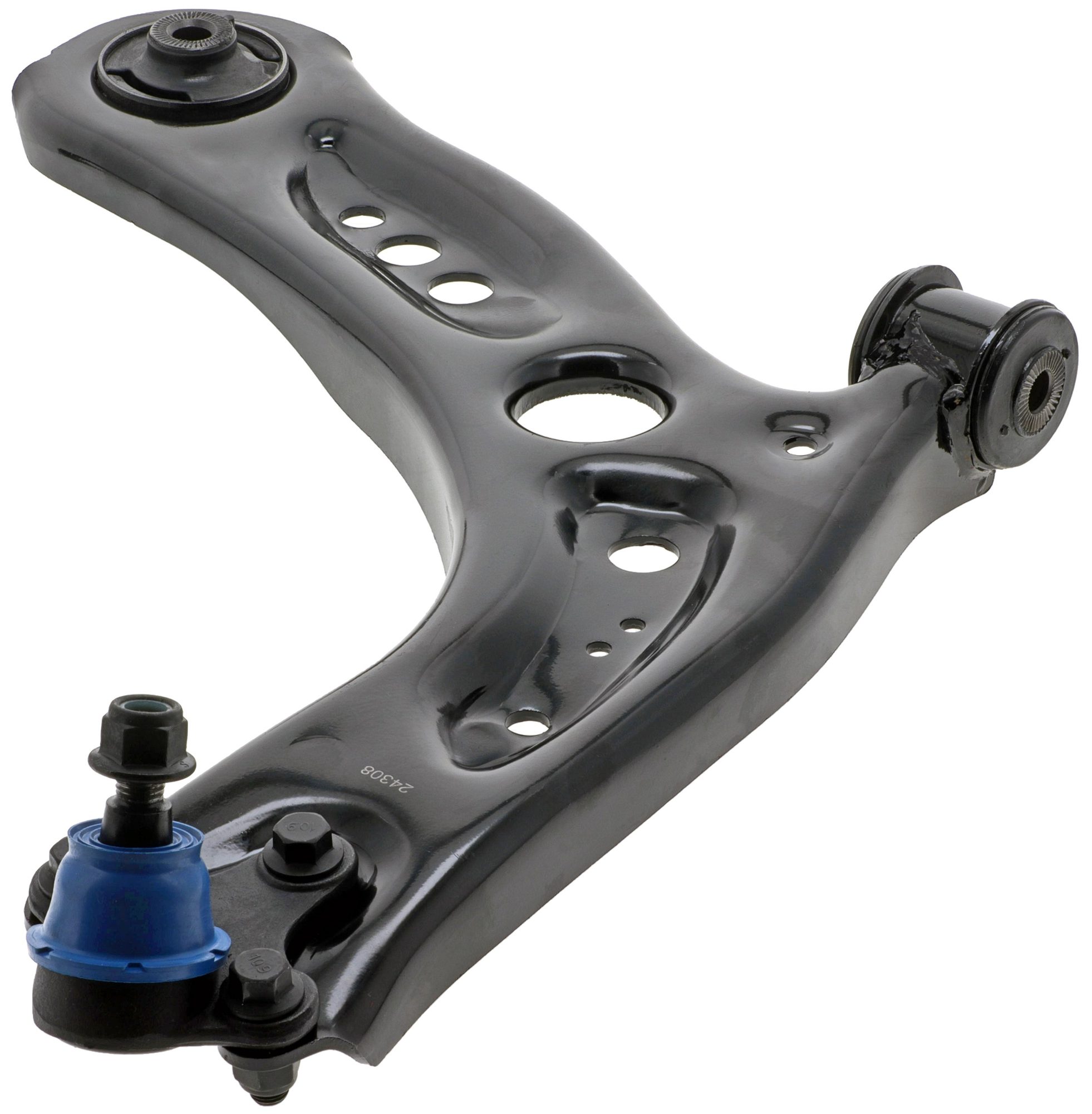 Front Right Lower Suspension Control Arm and Ball Joint Assembly | Mevotech Supreme CMS701189 Fits Volkswagen Jetta 2019-2024