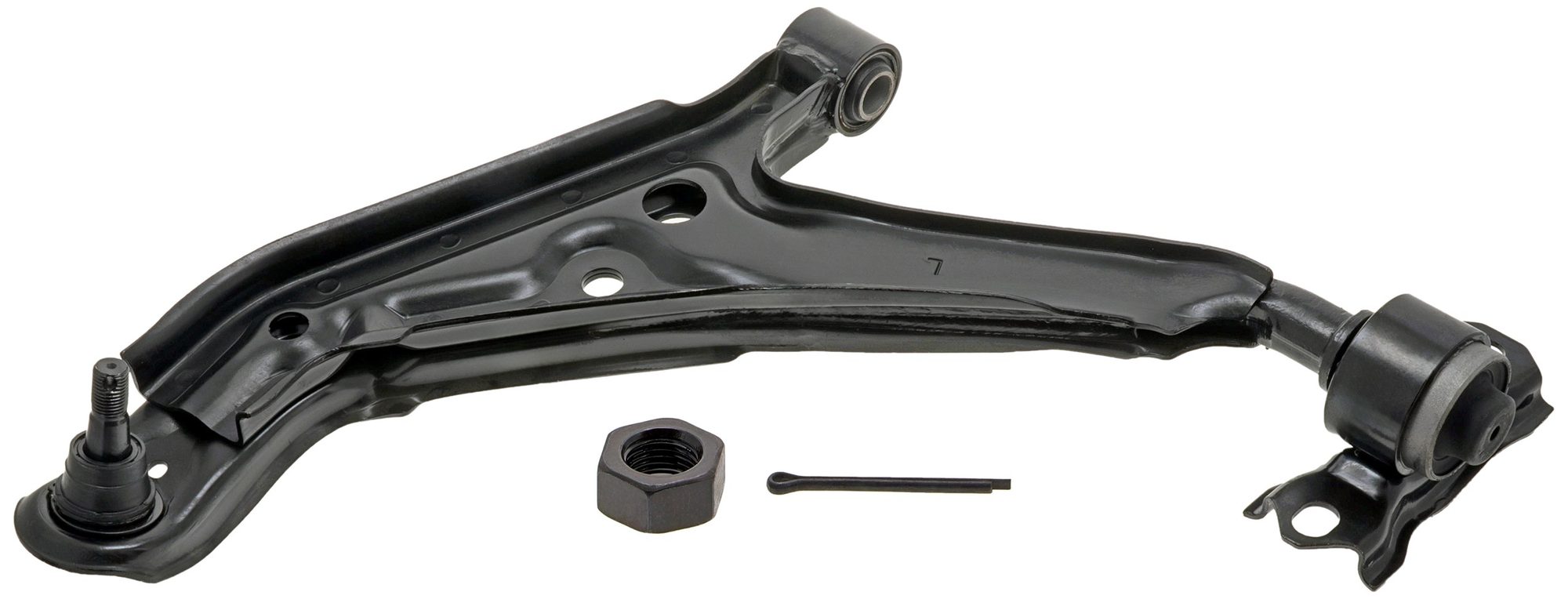 Front Left Lower Suspension Control Arm and Ball Joint Assembly | Mevotech Supreme CMS30110 Fits INFINITI G20 1999-2002 — image 7