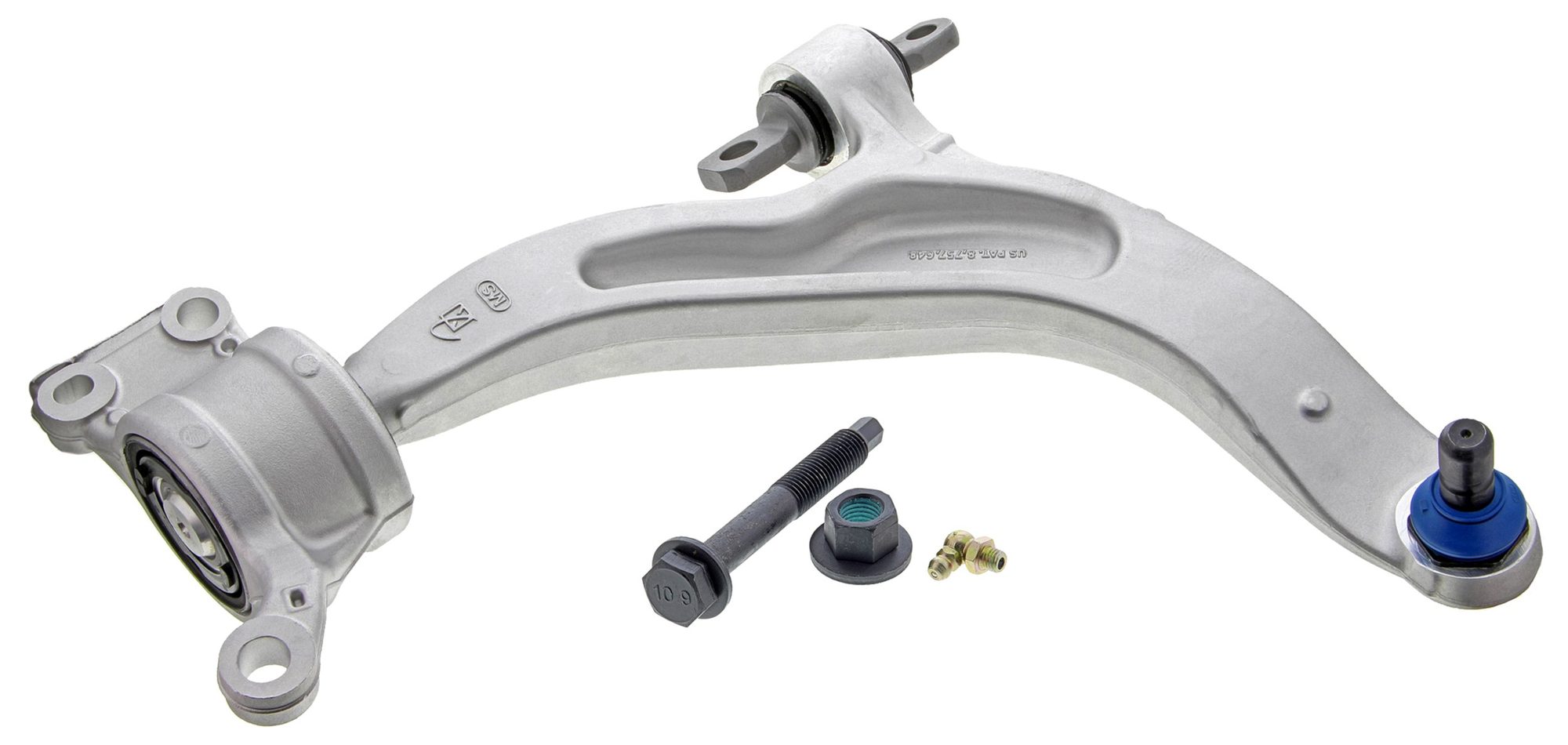 Front Right Lower Suspension Control Arm and Ball Joint Assembly | Mevotech Supreme CMS251239 Fits Chrysler — image 7