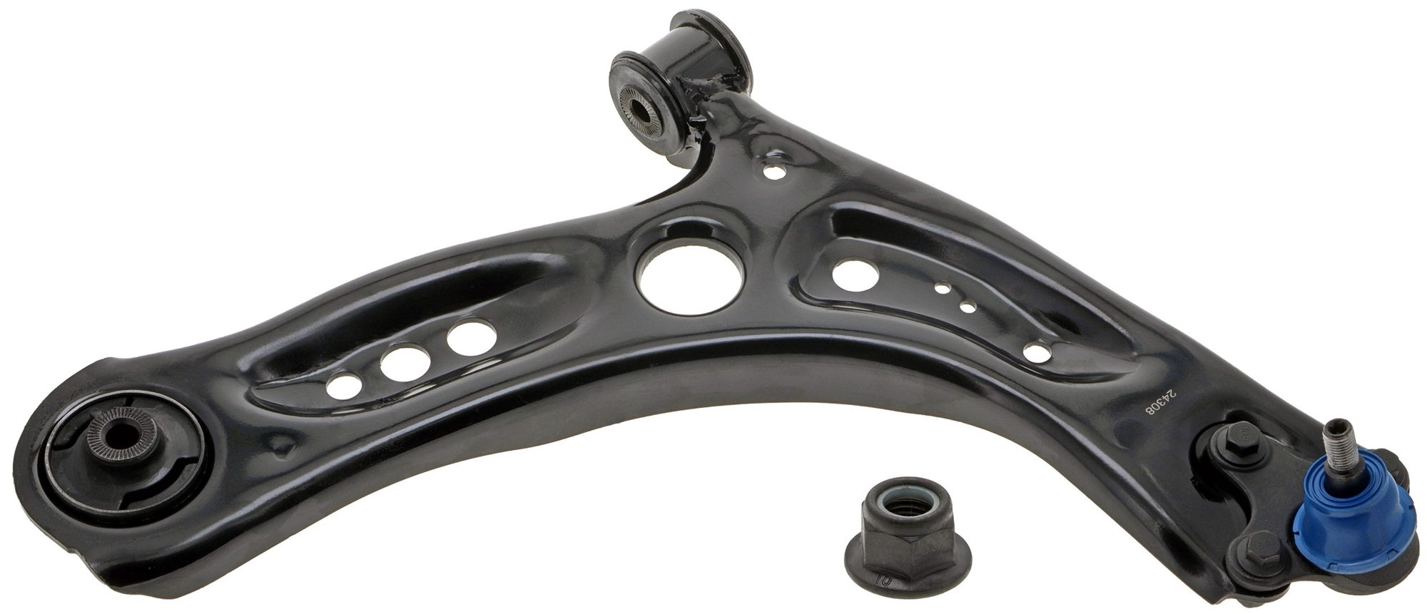 Front Right Lower Suspension Control Arm and Ball Joint Assembly | Mevotech Supreme CMS701189 Fits Volkswagen Jetta 2019-2024 — image 7
