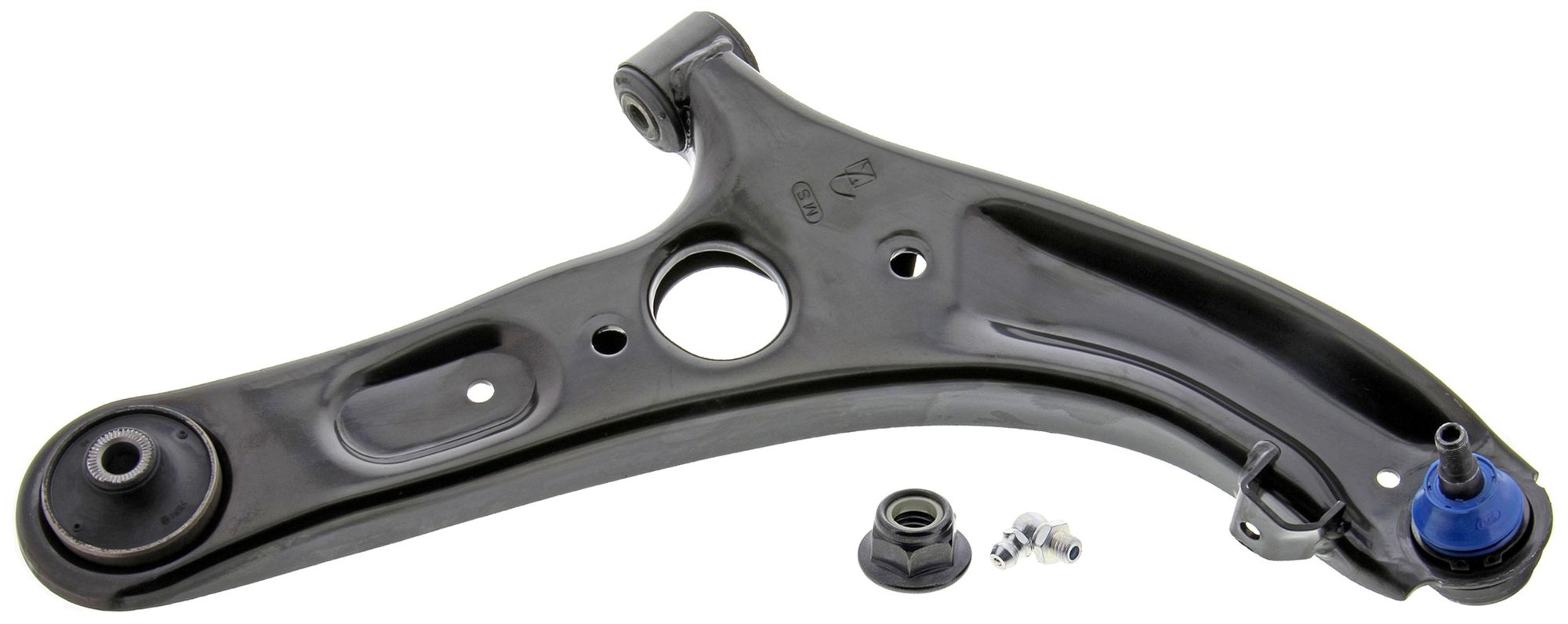 Front Right Lower Suspension Control Arm and Ball Joint Assembly | Mevotech Supreme CMS861117 Fits Hyundai — image 7