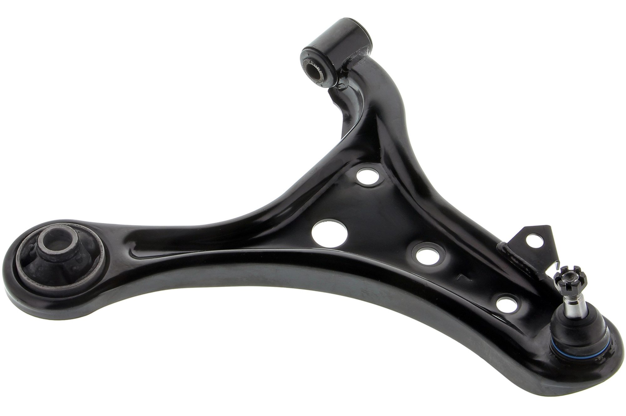 iQ 2012-2015 Front Left Lower Suspension Control Arm and Ball Joint Assembly | Mevotech Supreme CMS861151 Fits Scion