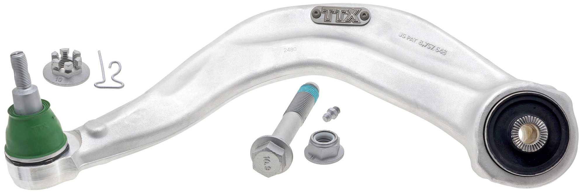 Front Left Lower Forward Suspension Control Arm and Ball Joint Assembly | Mevotech Supreme CTXMS401286 Fits Ford — image 4