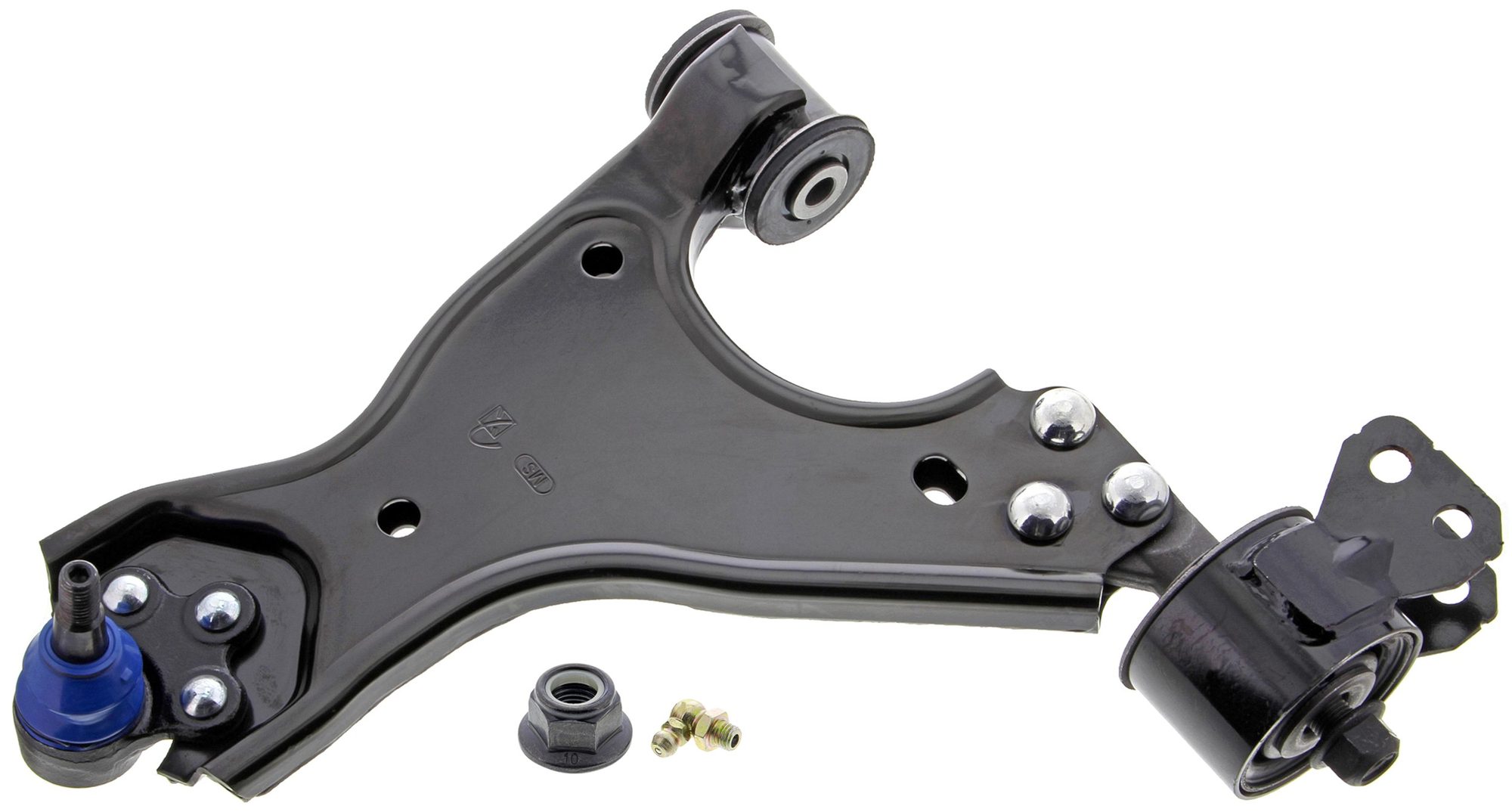 Front Right Lower Suspension Control Arm and Ball Joint Assembly | Mevotech Supreme CMS501017 Fits GMC Buick Chevrolet — image 6