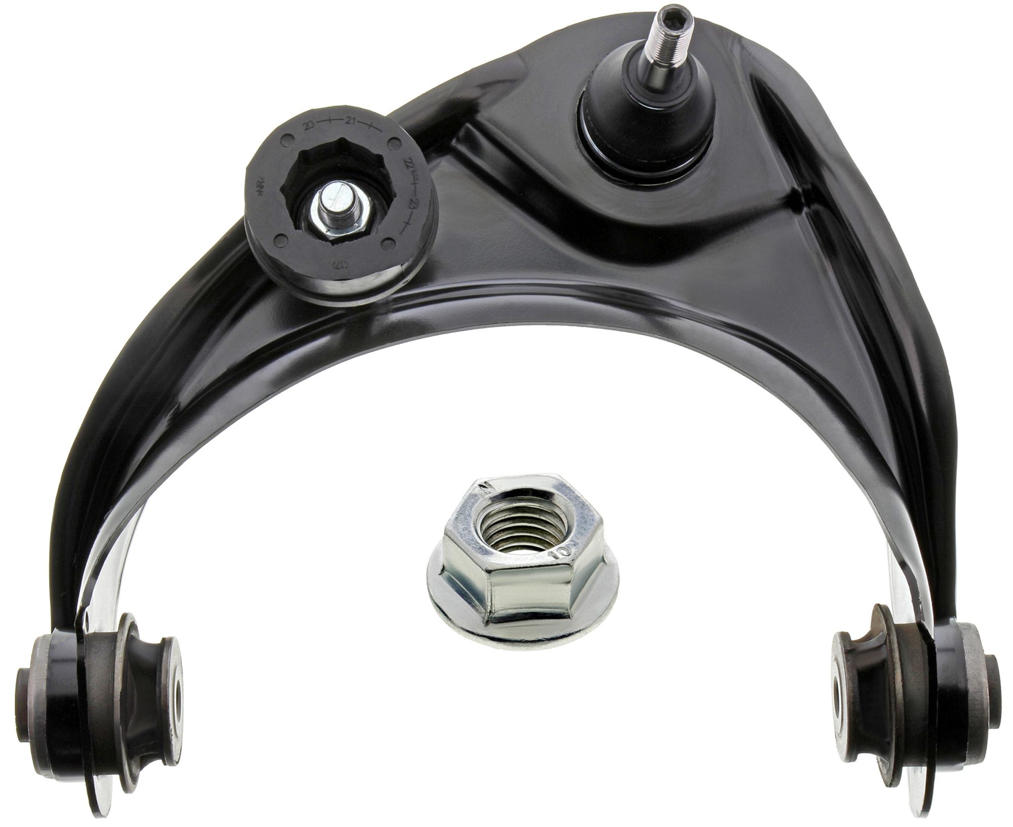 6 2009-2013 Front Left Upper Suspension Control Arm and Ball Joint Assembly | Mevotech Supreme CMS761173 Fits Mazda — image 7