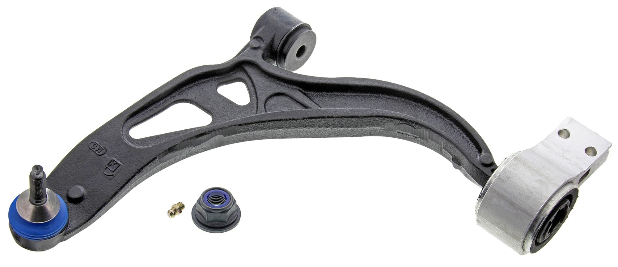 Front Left Lower Suspension Control Arm and Ball Joint Assembly | Mevotech Supreme CMS40185 Fits Ford — image 7